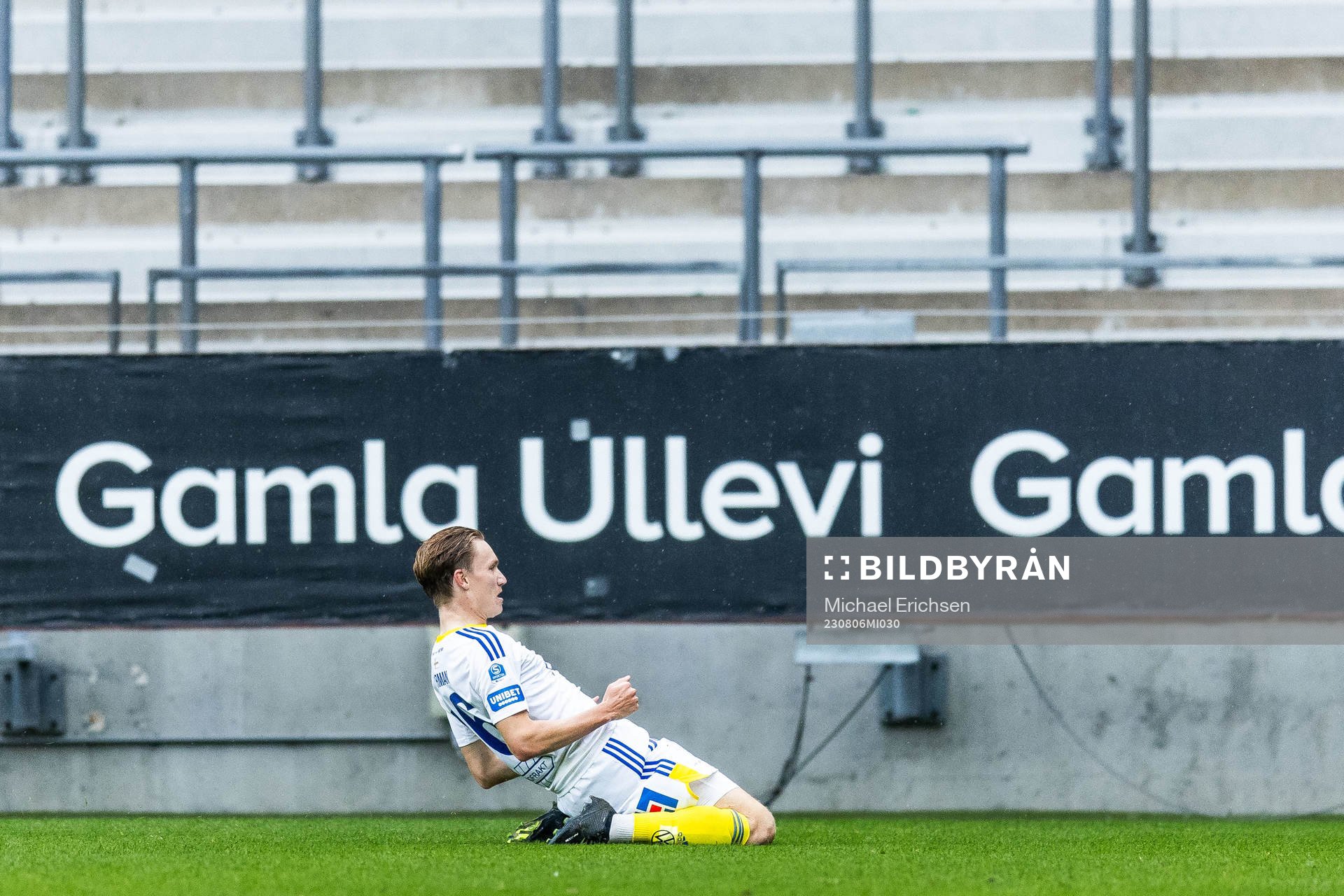 GIF Sundsvalls Marcus Burman jublar