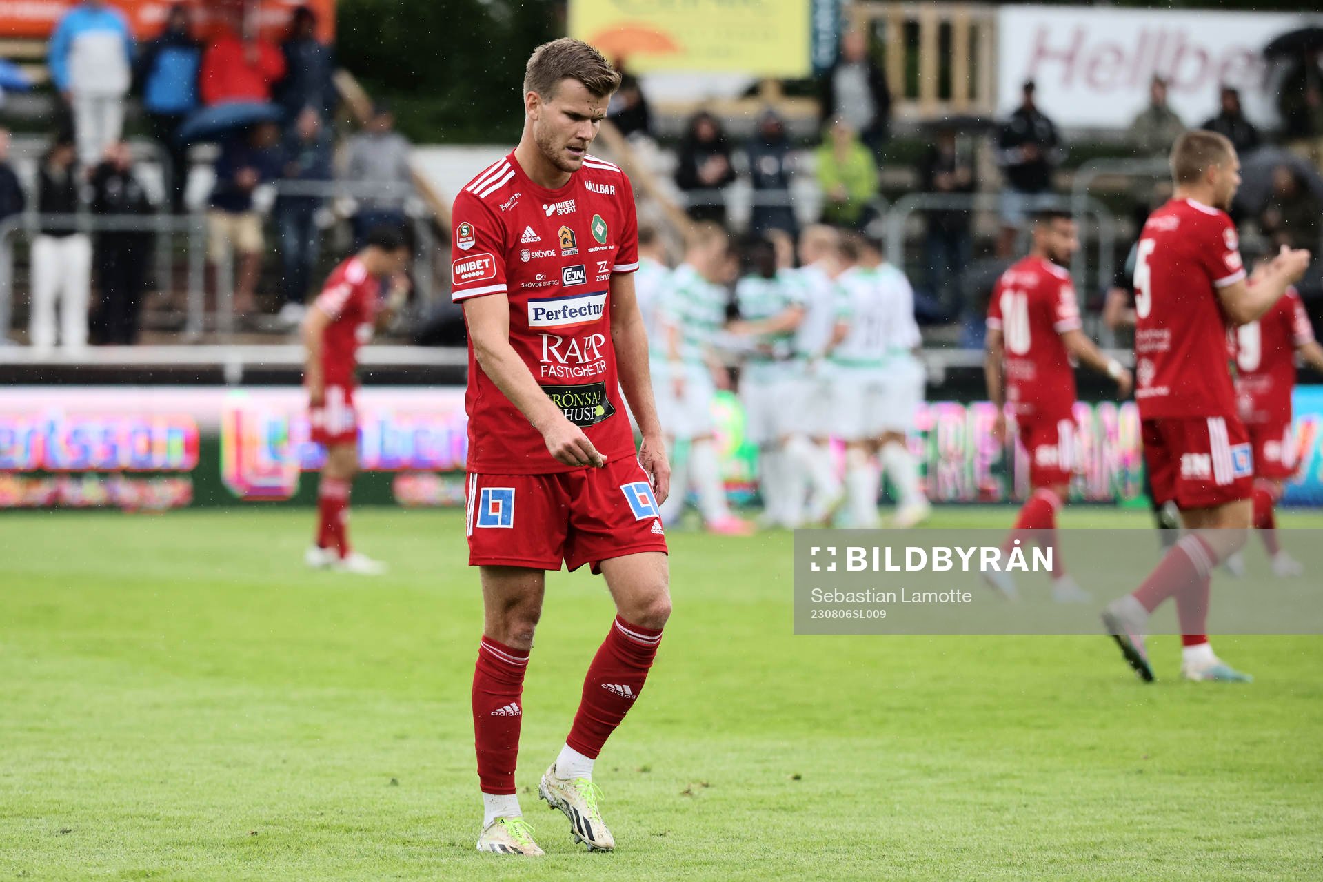 Skövde AIKs Elias Lindell deppar