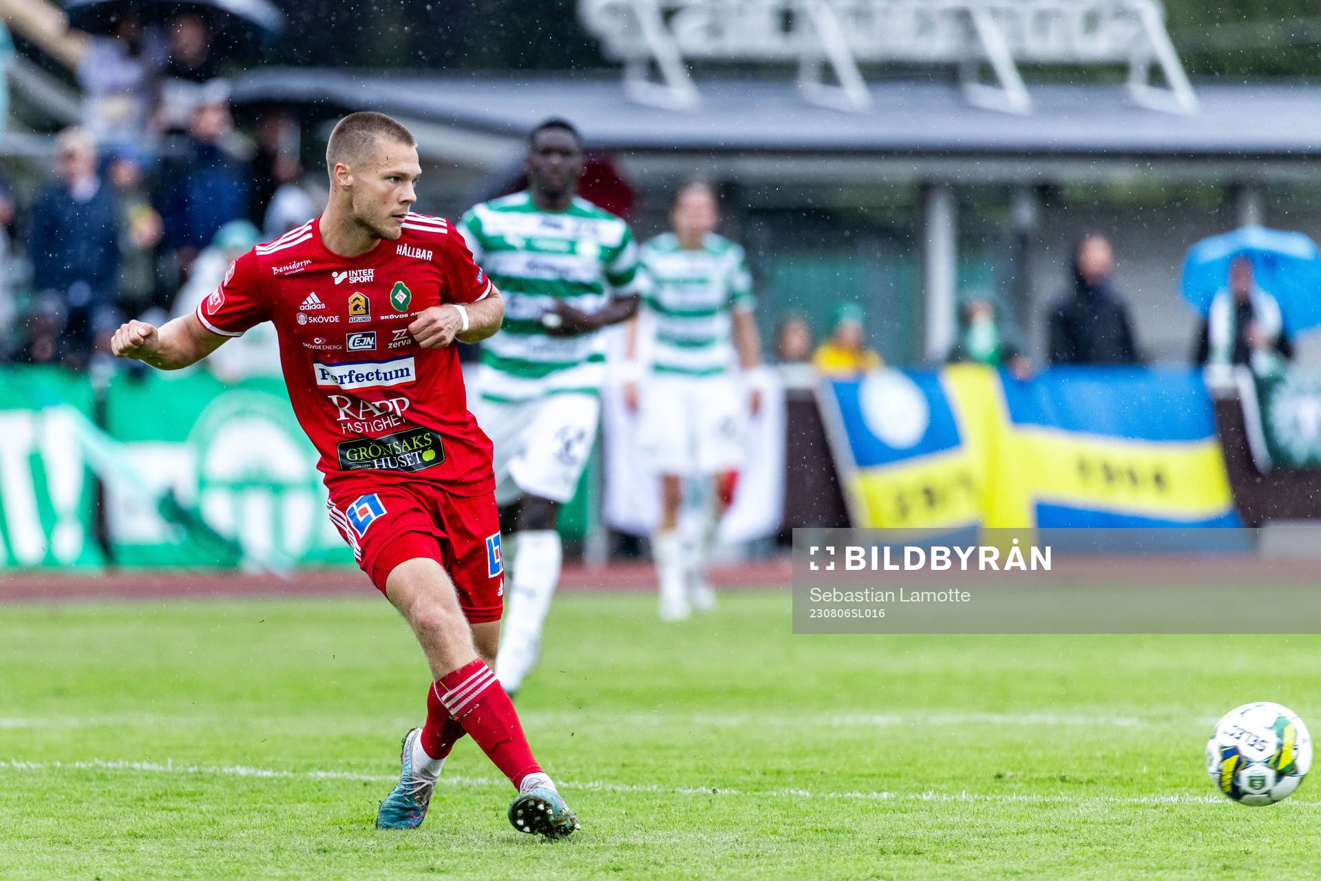 Skövde AIKs Gustav Broman