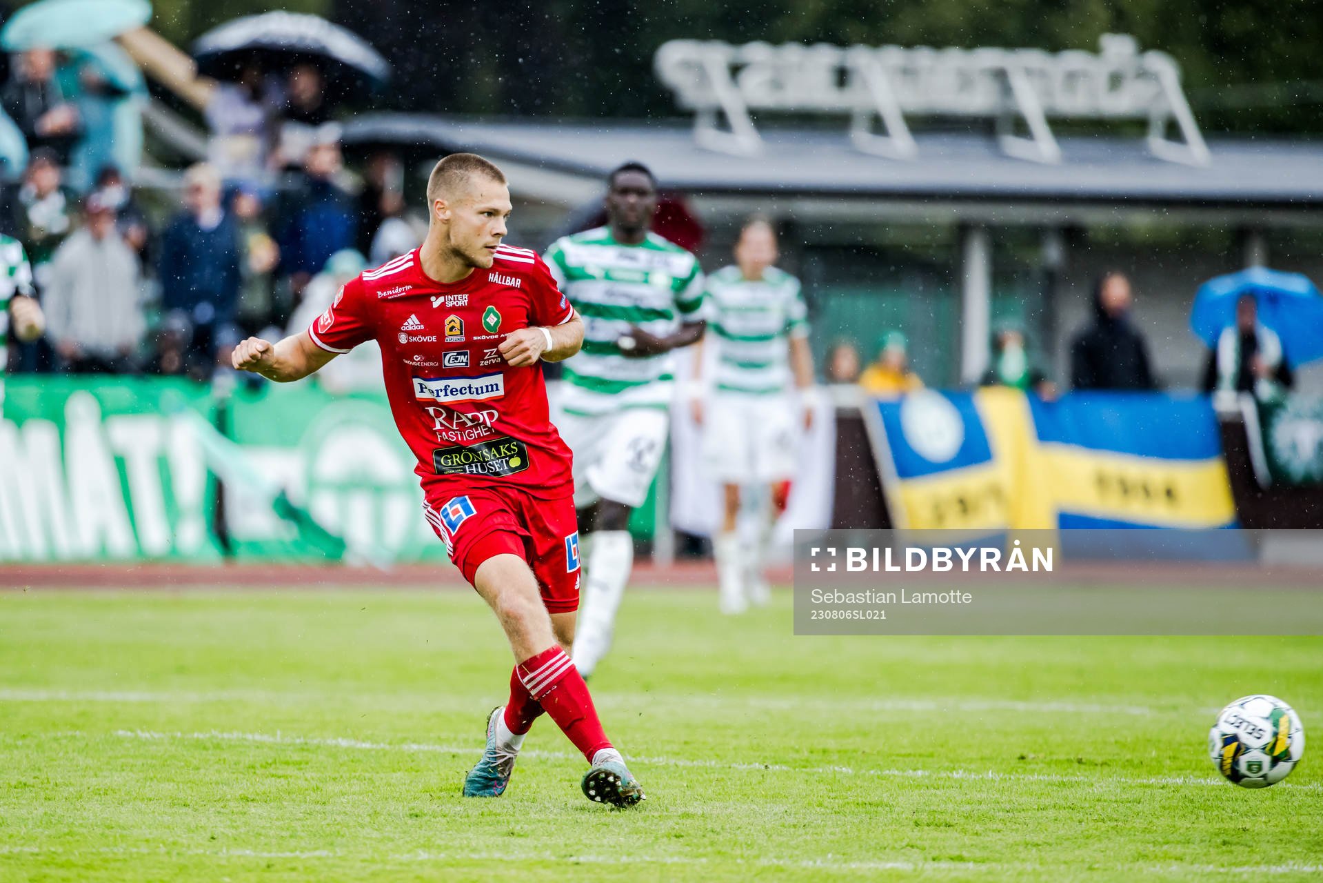 Skövde AIKs Gustav Broman