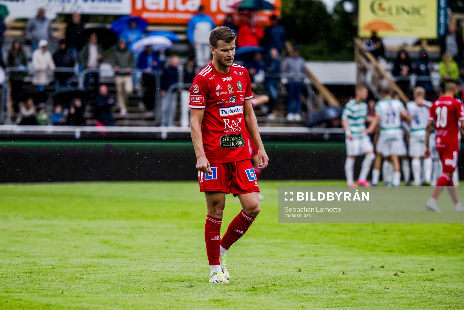 Skövde AIKs Elias Lindell deppar