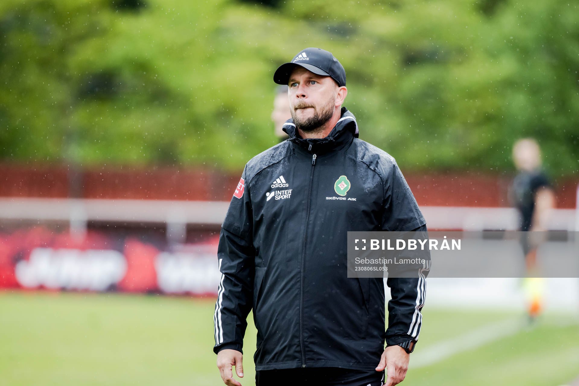 Skövde AIKs tränare Tobias Linderoth