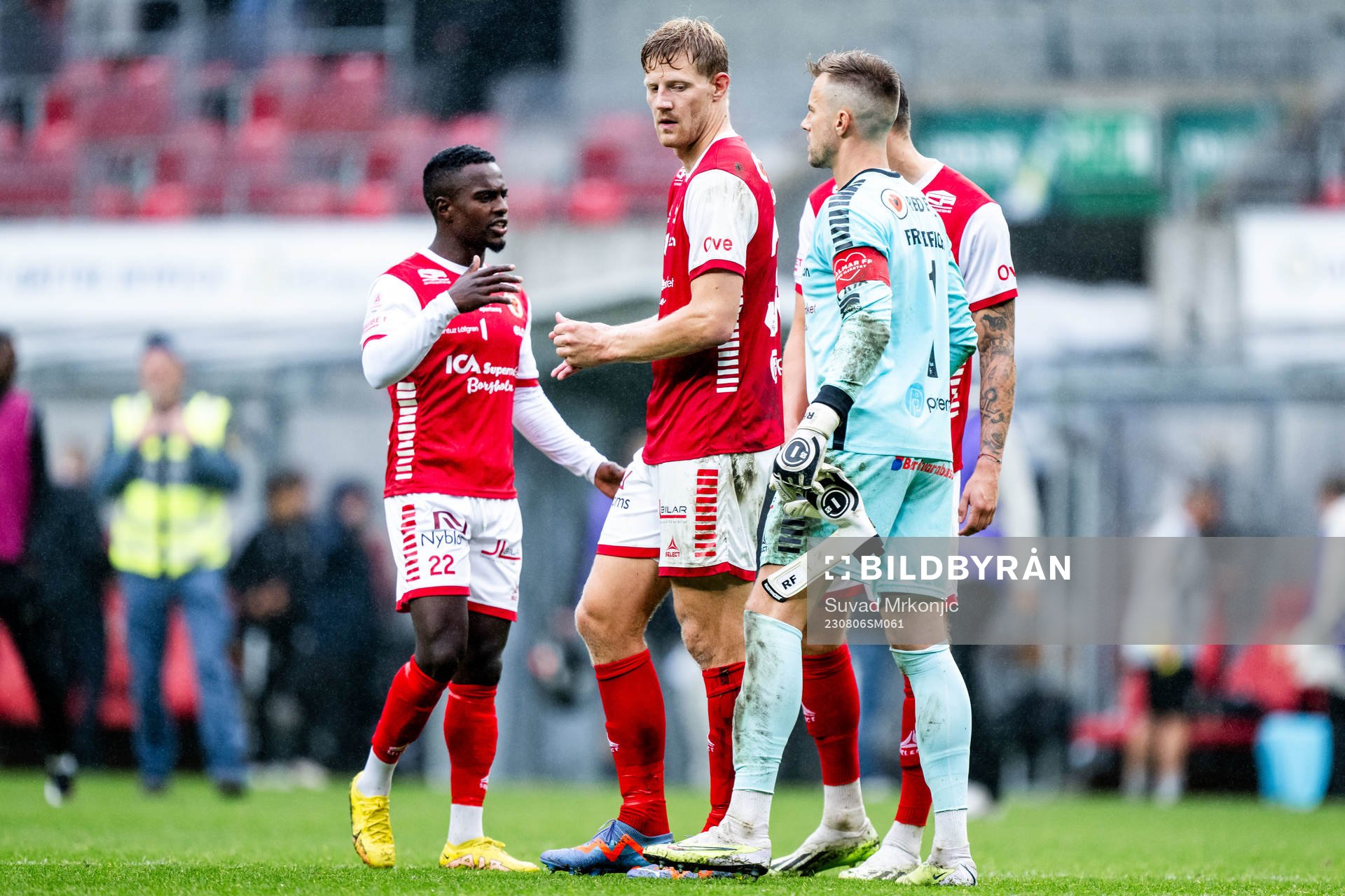 Kalmars Nahom Girmai Netabay, Lars Saetra och målvakt