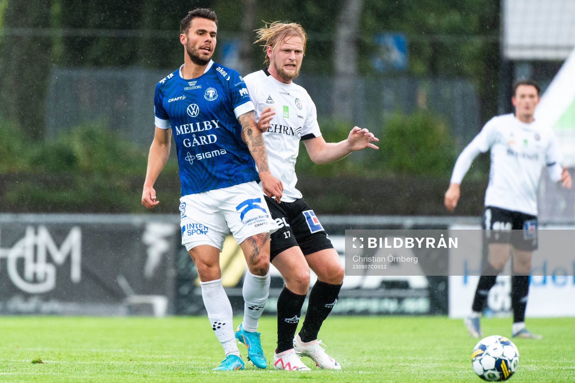 Trelleborgs Herman Hallberg och Örebros Kalle Holmberg