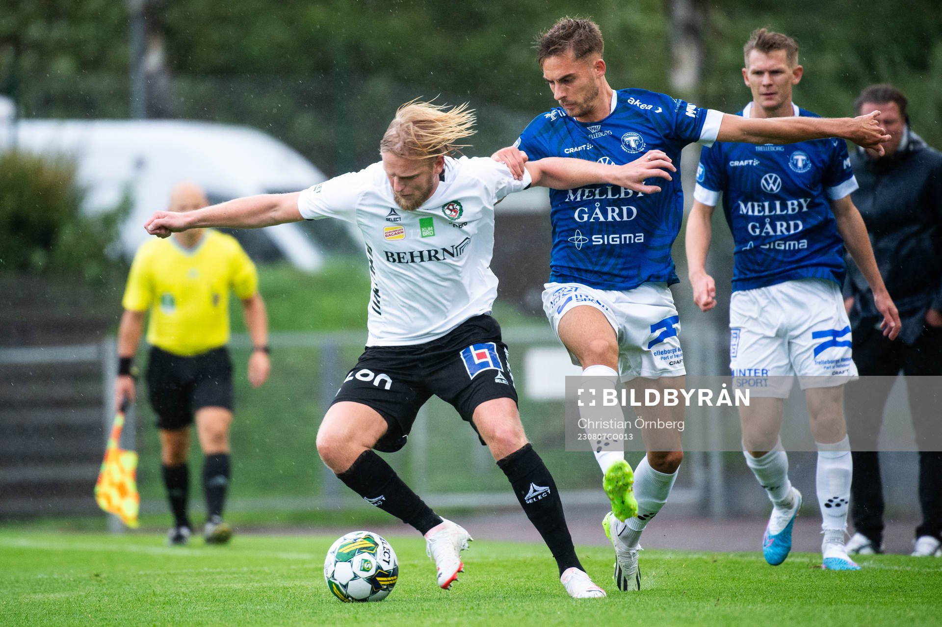 Örebros Kalle Holmberg och Trelleborgs Felix Hörberg