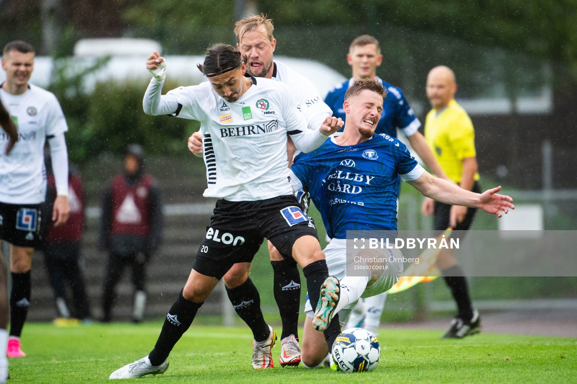 Örebros Adam Bark och Trelleborgs Markus Björkqvist