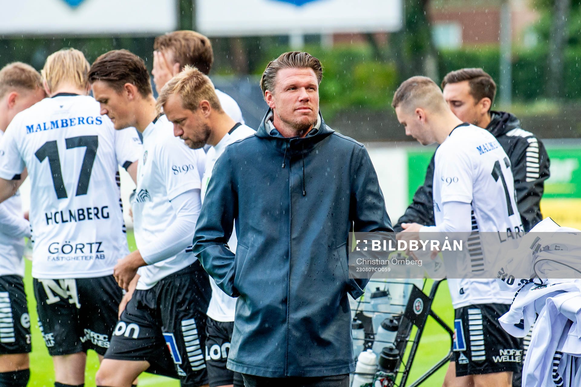Örebros huvudtränare Christian Järdler innan