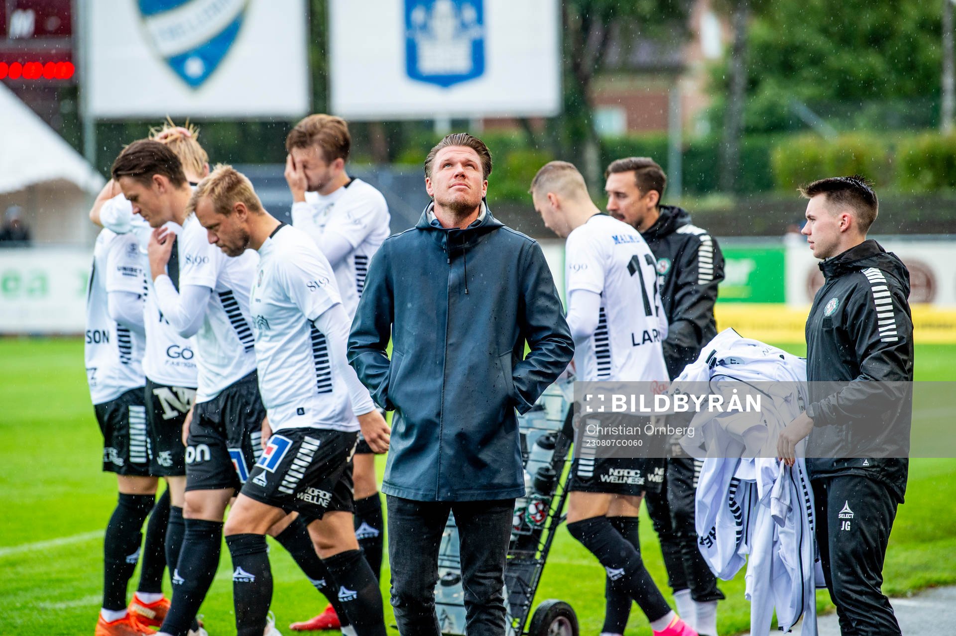Örebros huvudtränare Christian Järdler innan