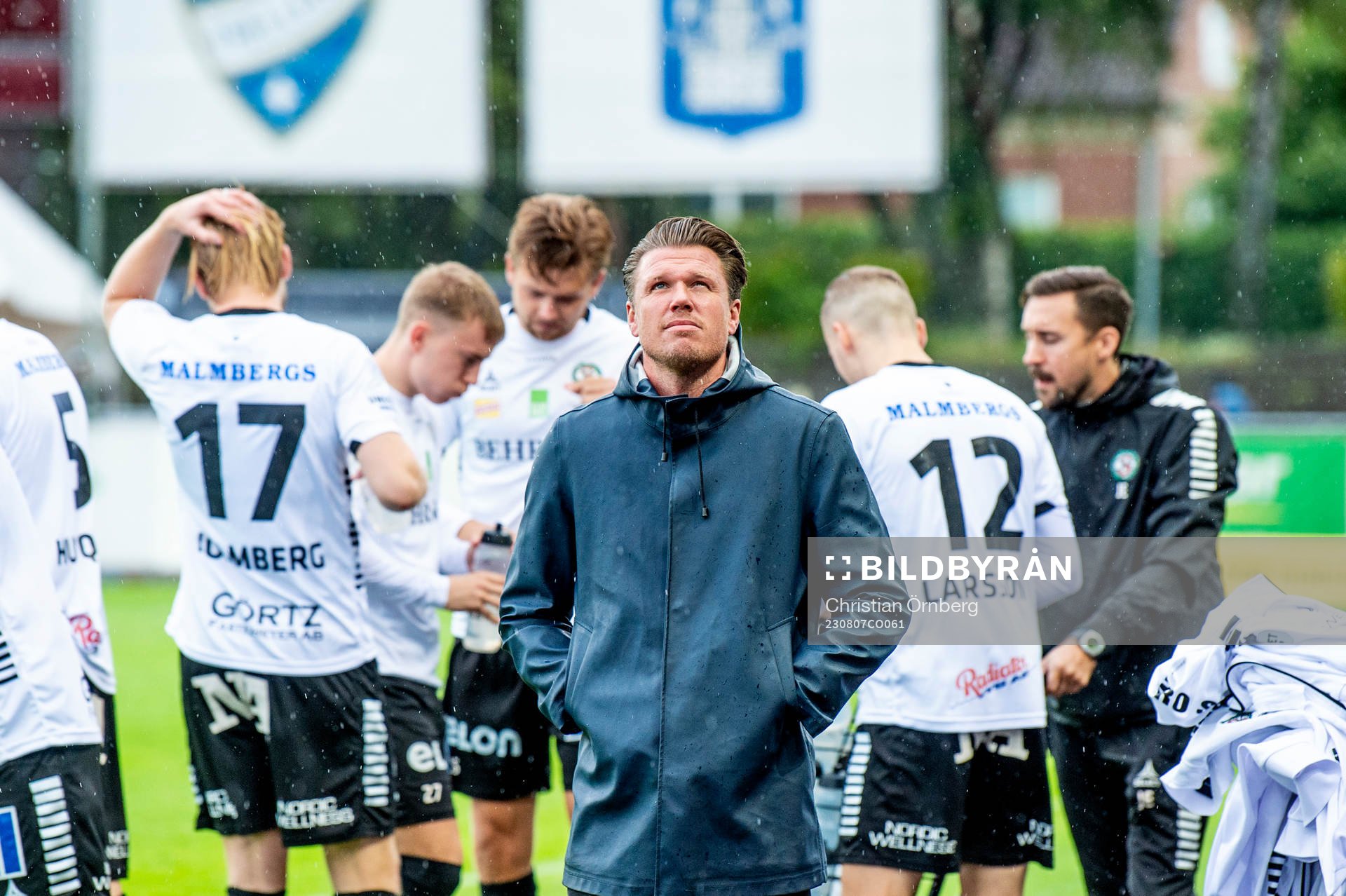 Örebros huvudtränare Christian Järdler innan