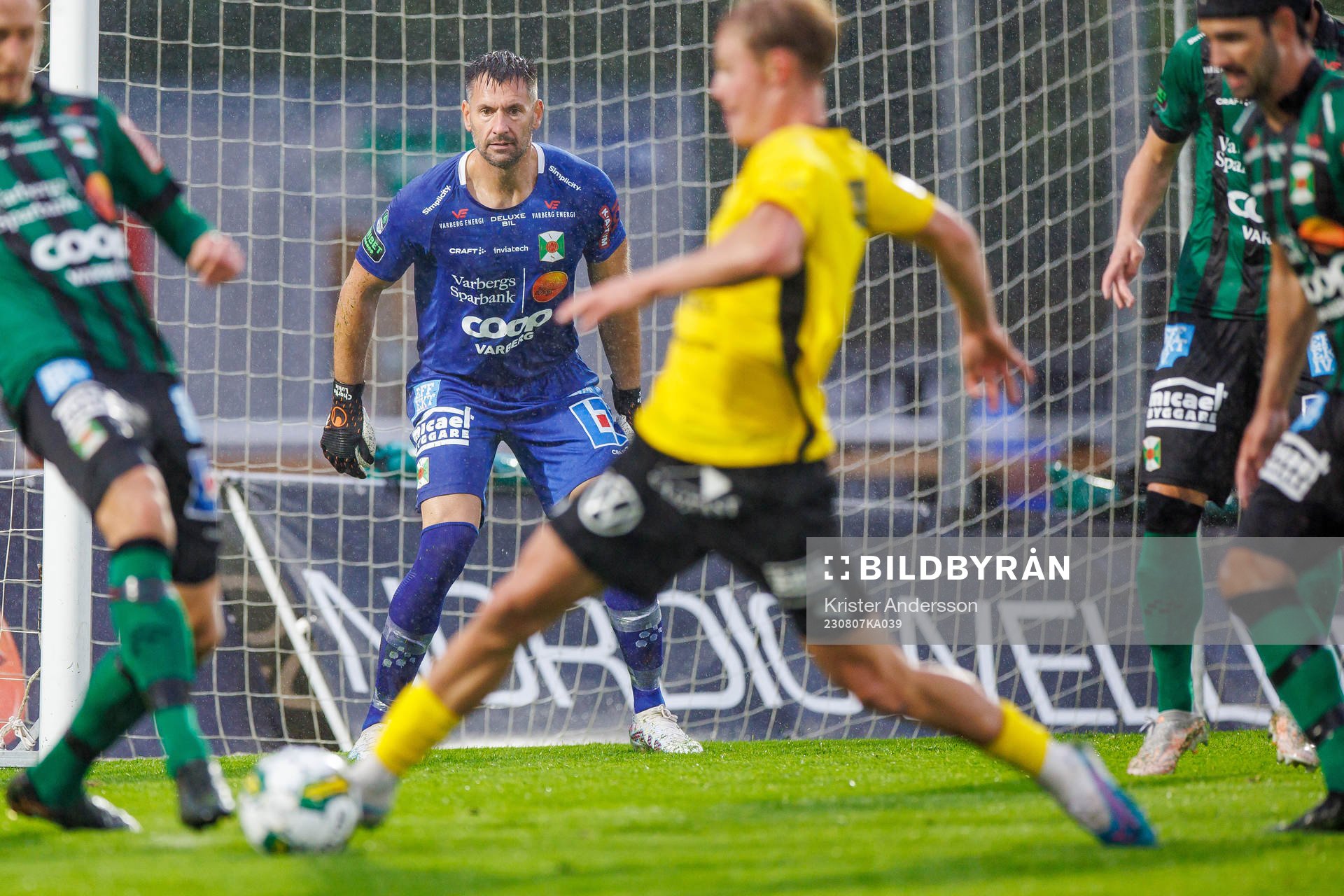 Varbergs målvakt Stojan Lukic
