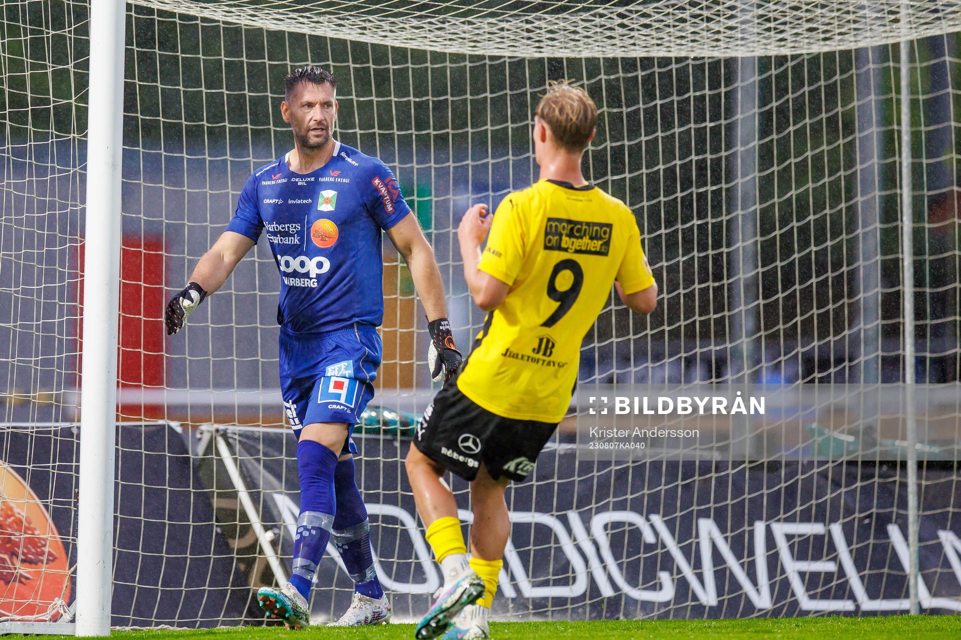 Varbergs målvakt Stojan Lukic