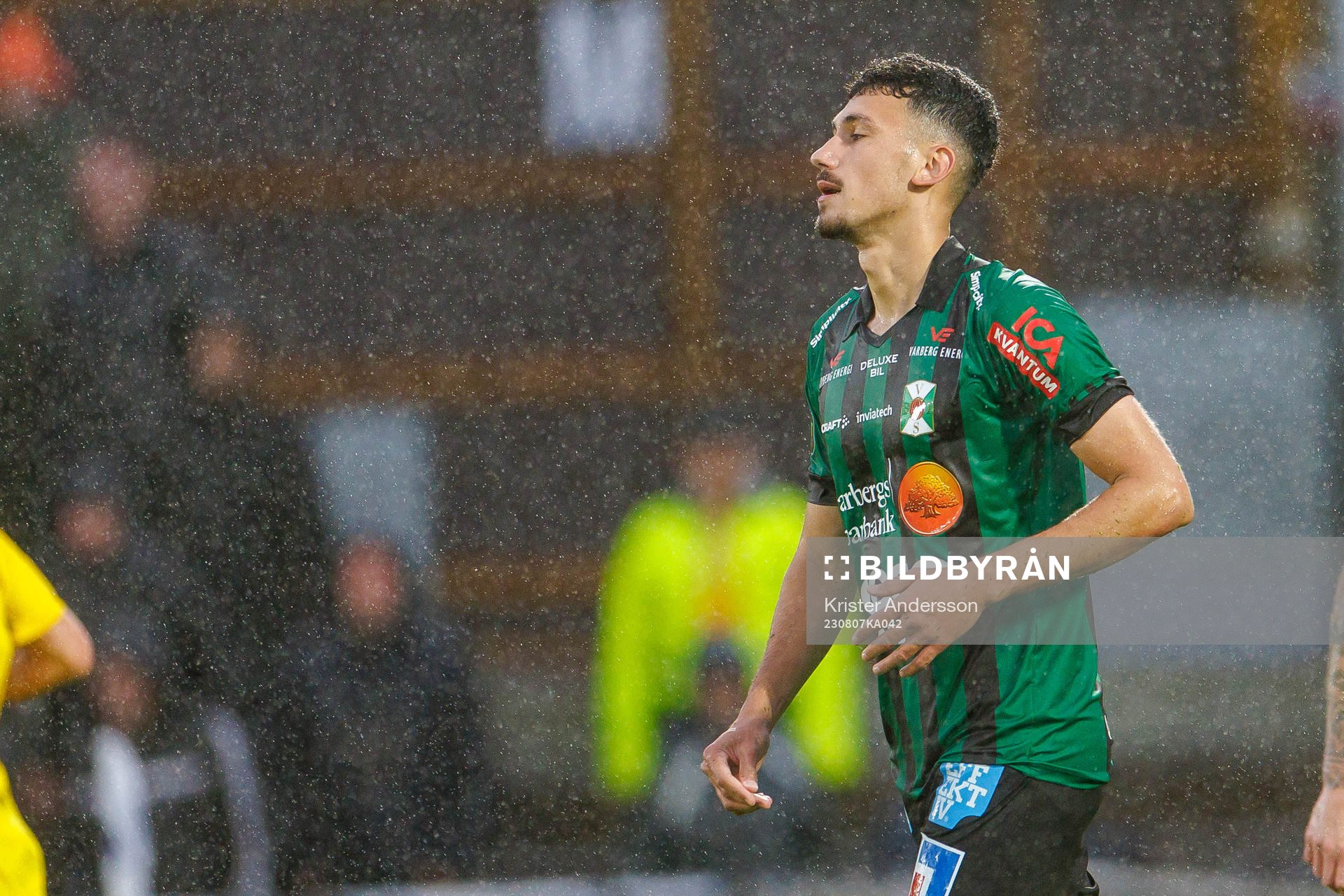 Varbergs Dion Krasniqi deppar