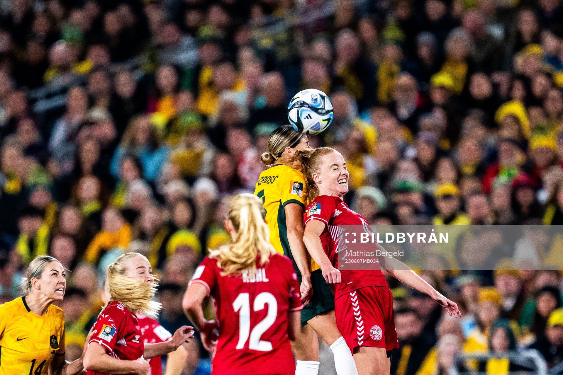 Kyra Cooney-Cross of Australia and Karen Holmgaard of