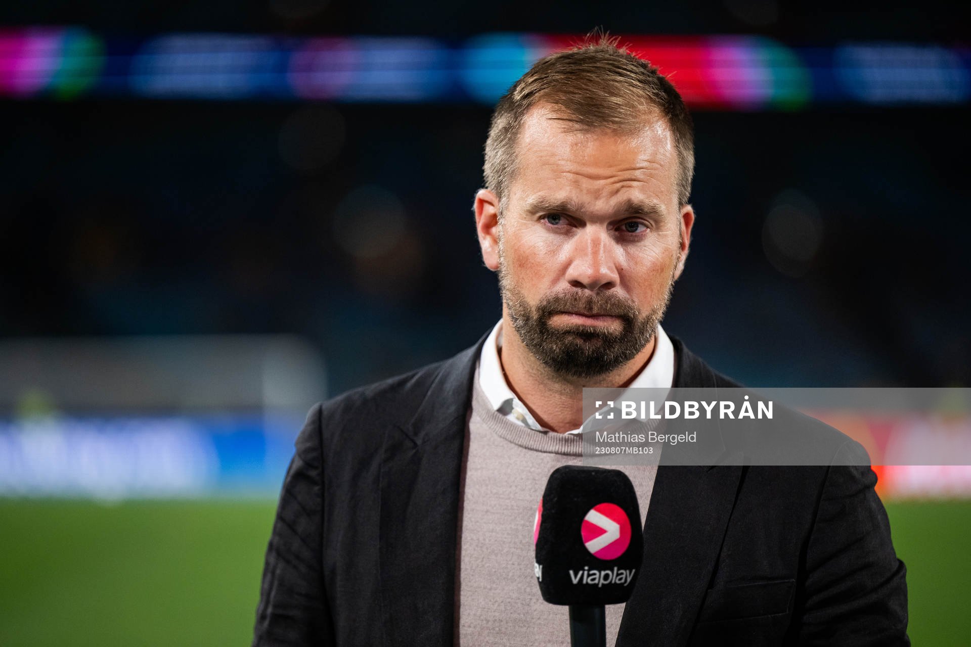 Pär Lagerström of Swedish broadcaster Viaplay