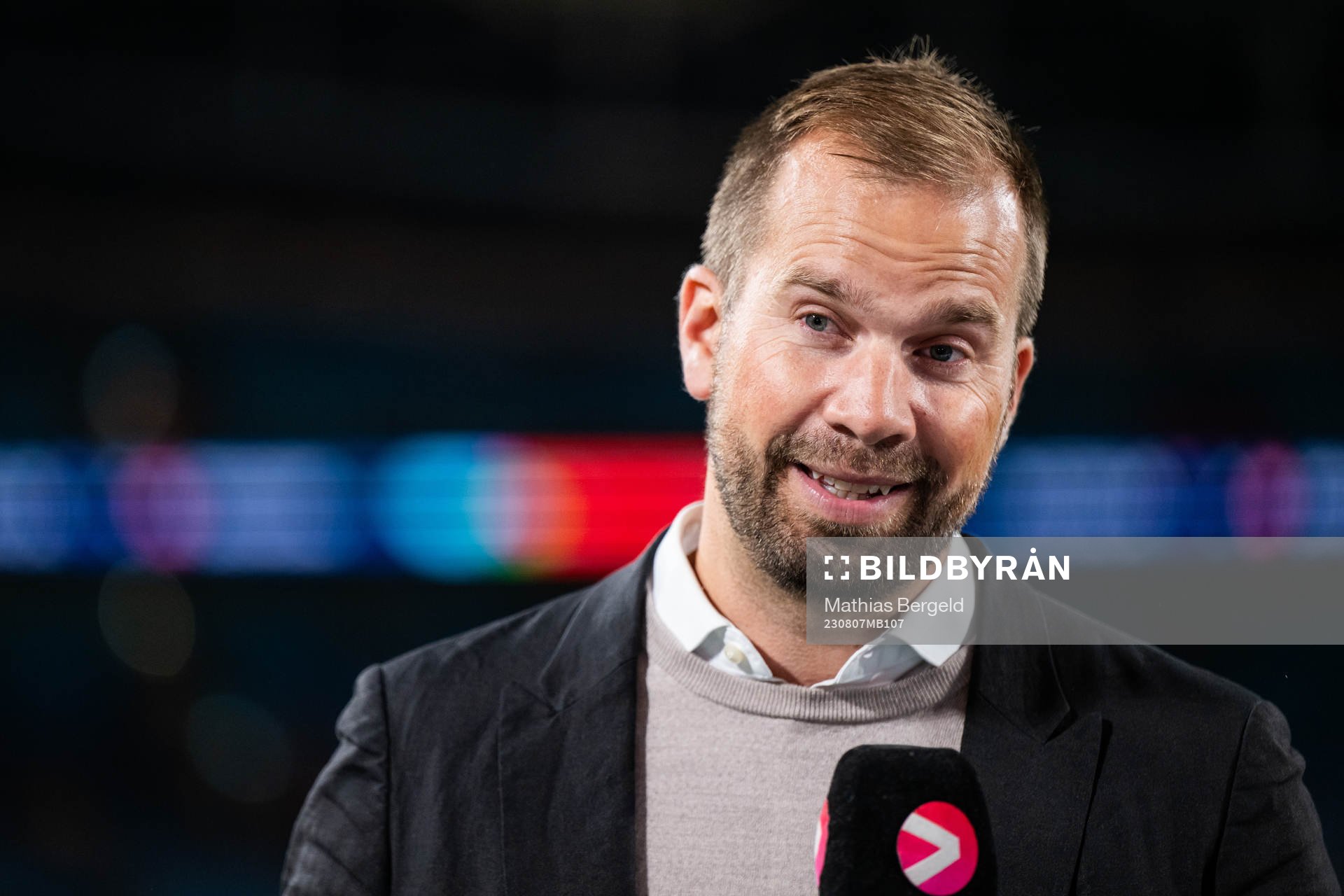 Pär Lagerström of Swedish broadcaster Viaplay