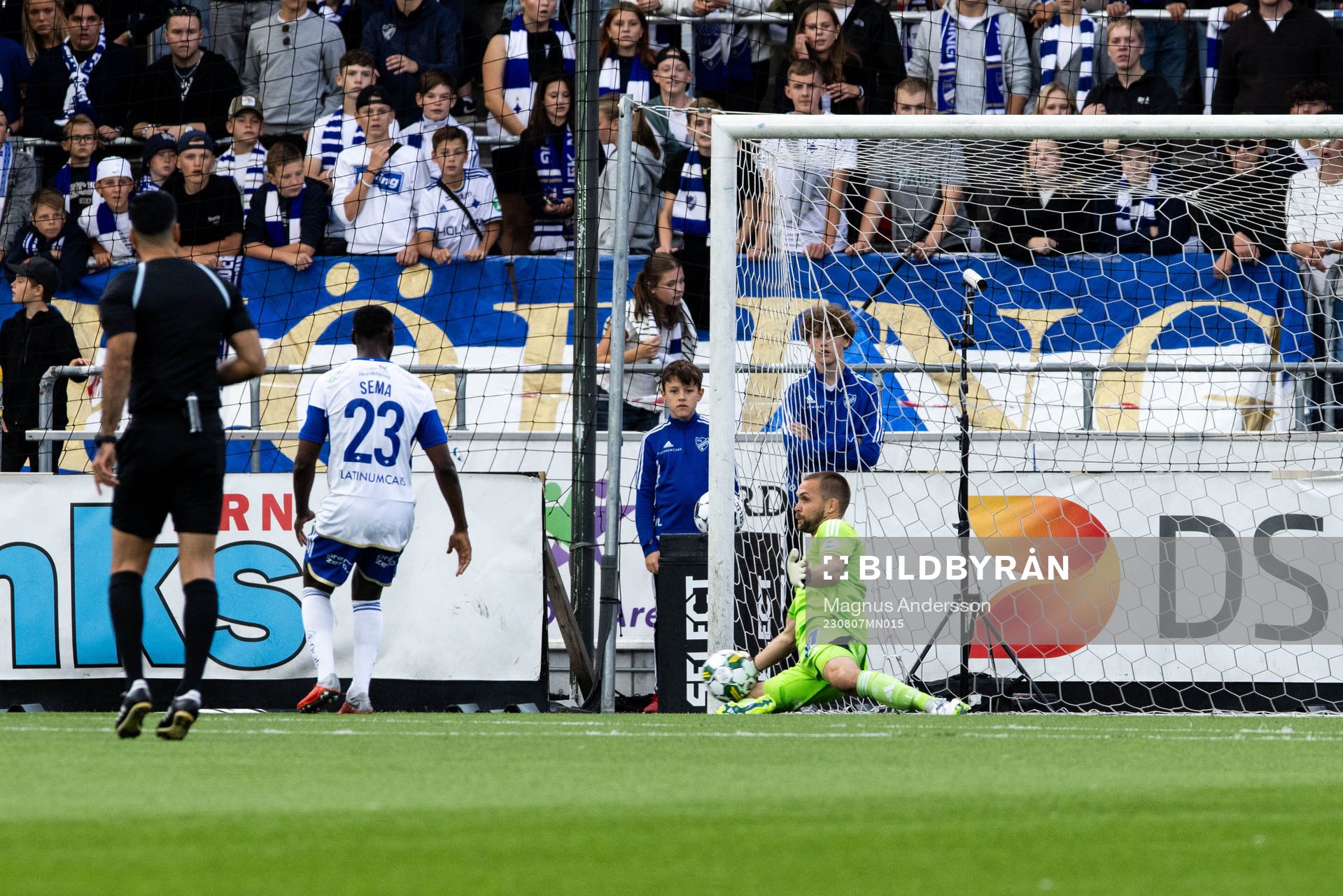 IFK Norrköpings målvakt Oscar Jansson