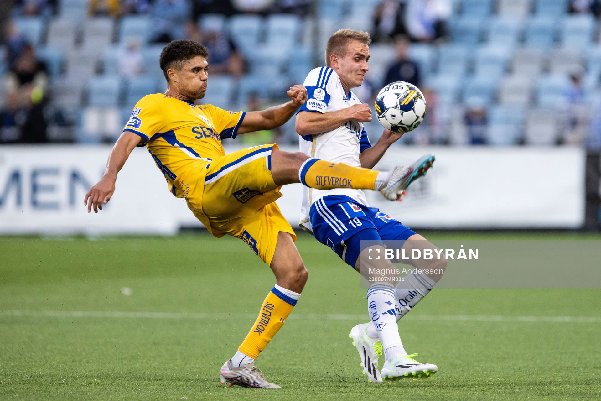 IFK Göteborgs Thomas Santos och IFK Norrköpings Victor