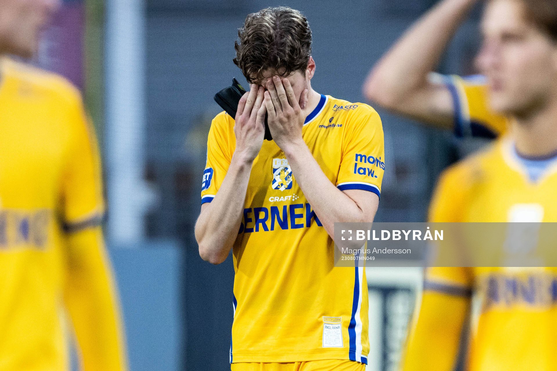 IFK Göteborgs Gustaf Norlin deppar