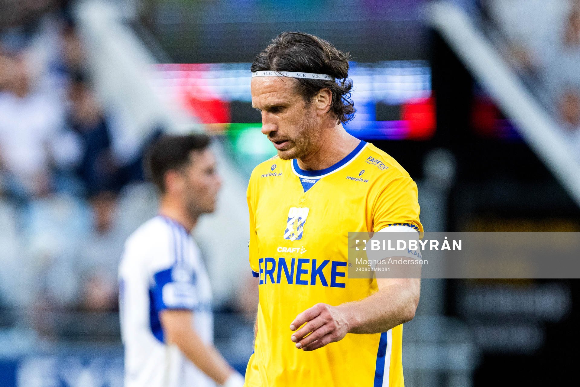 IFK Göteborgs Gustav Svensson deppar