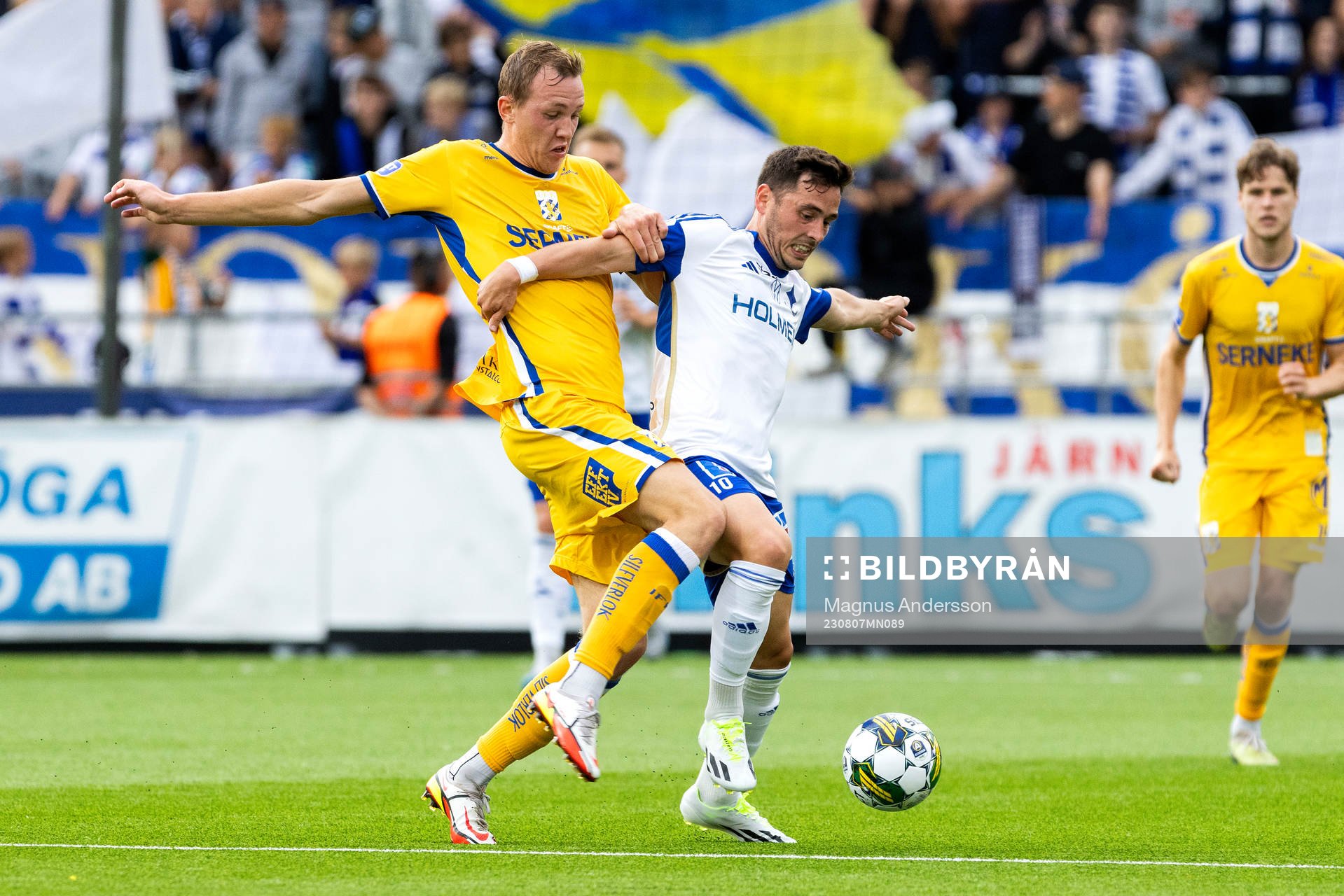 IFK Göteborgs Adam Carlén och IFK Norrköpings Vito