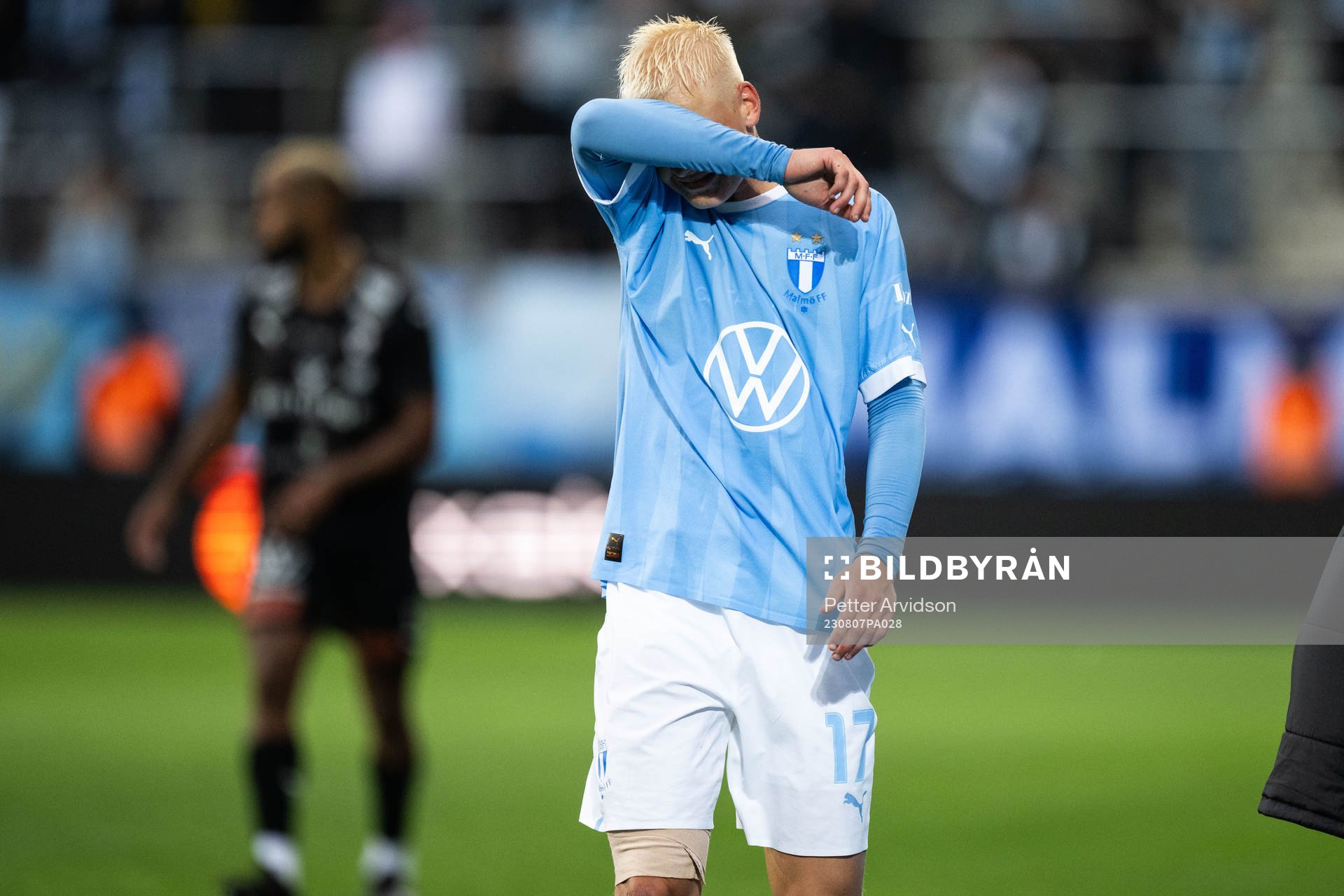 Malmö FFs Otto Rosengren deppar