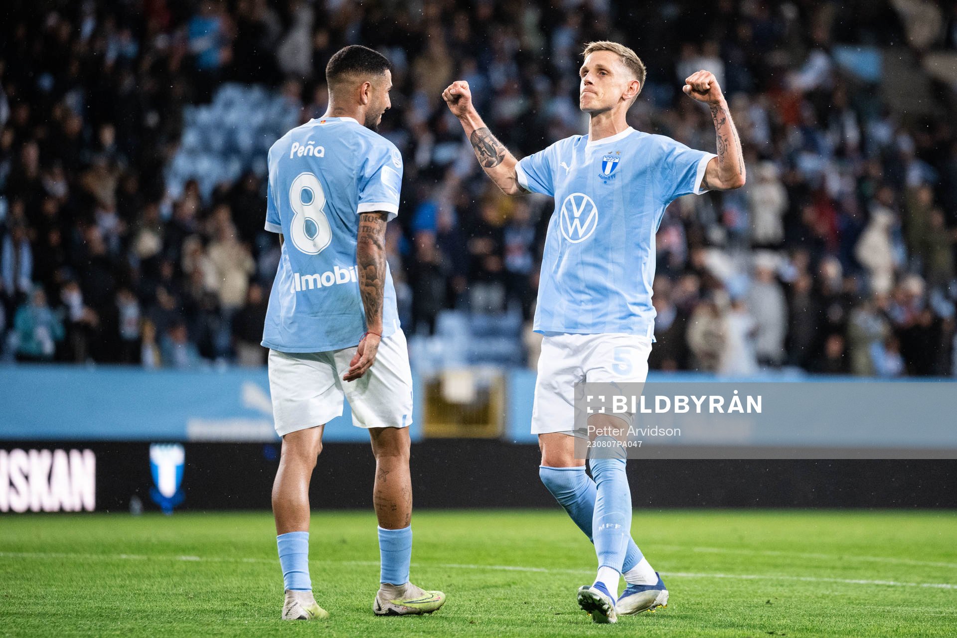 Malmö FFs Søren Rieks jublar