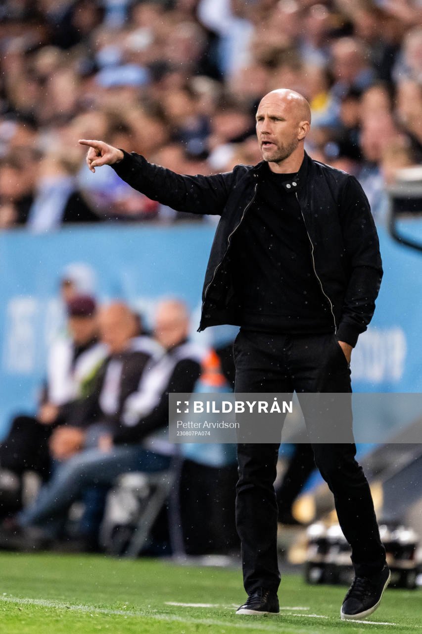 Malmö FFs tränare Henrik Rydström