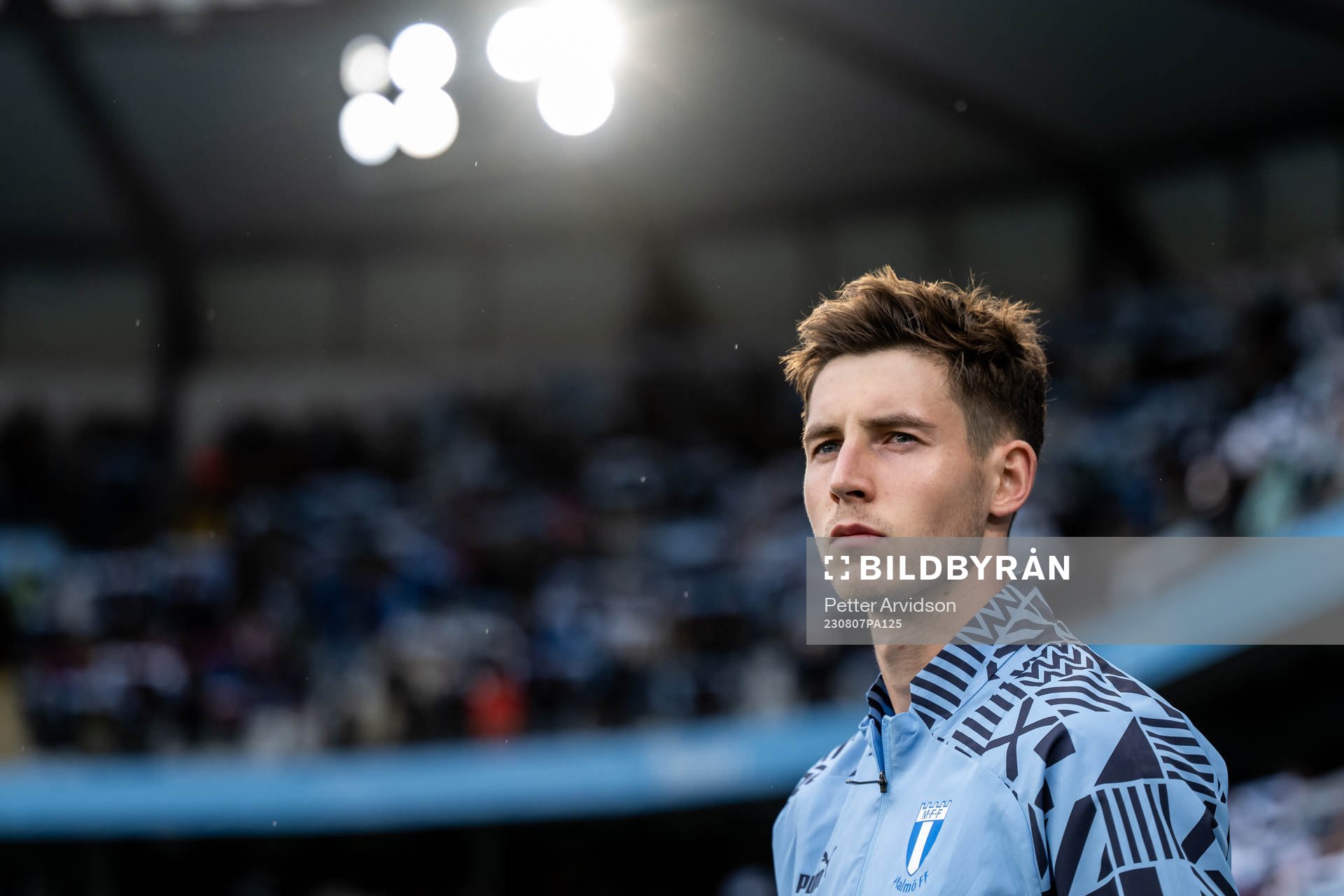 Malmö FFs Lasse Berg Johnsen gör entré