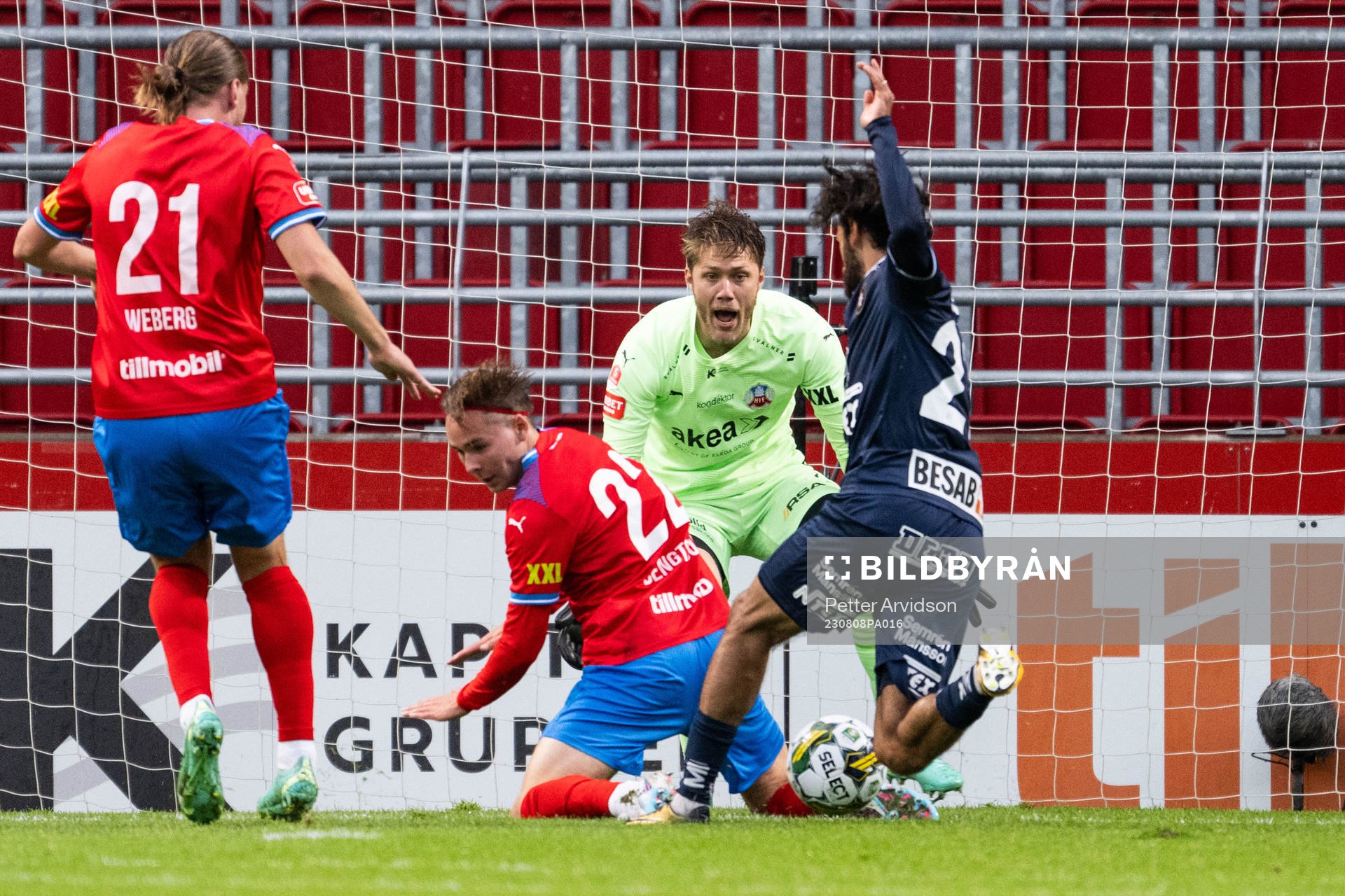 Helsingborgs målvakt Kalle Joelsson