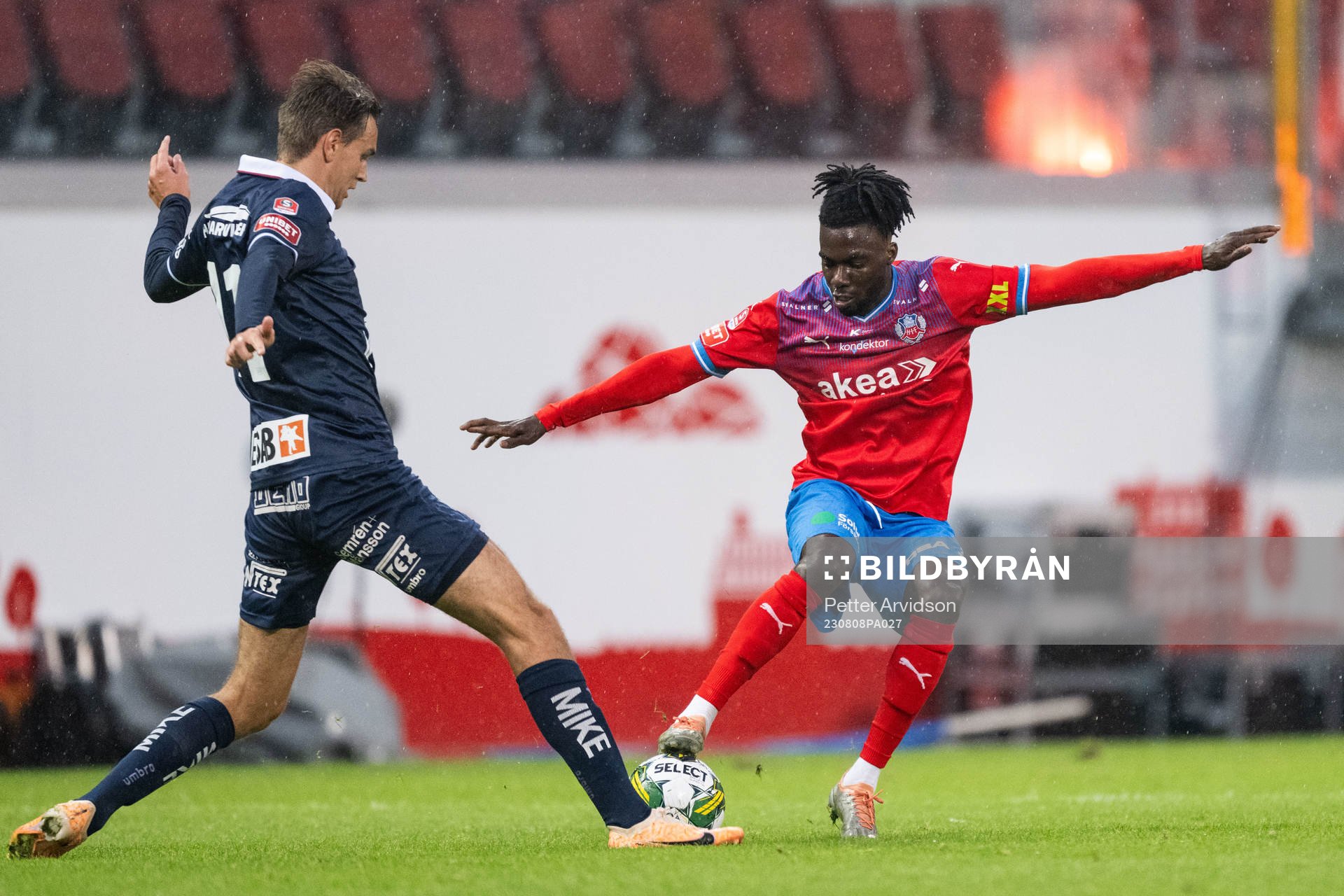 Örgrytes Noah Christoffersson och Helsingborgs Benjamin