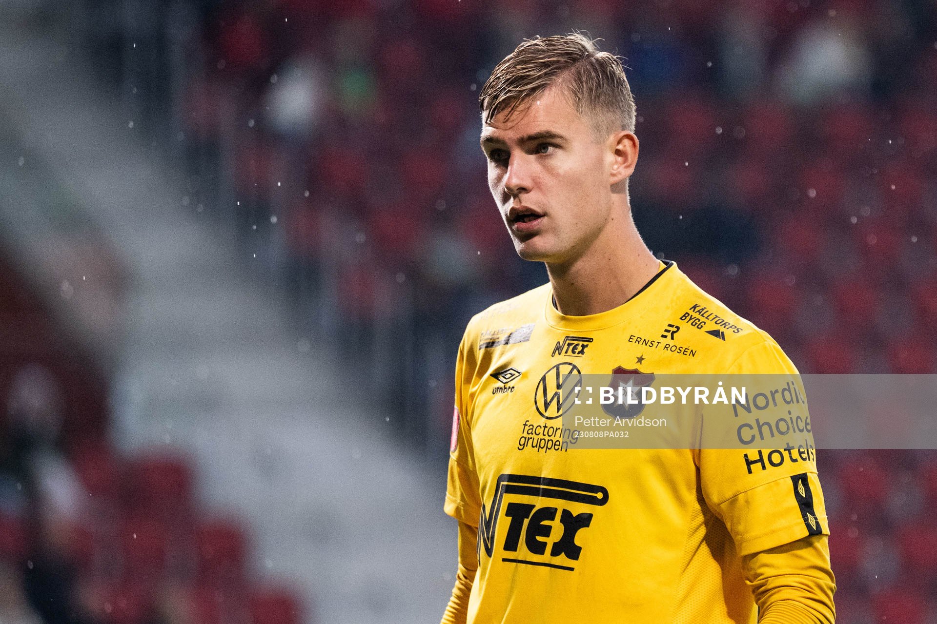 Örgrytes målvakt Mathias Nilsson