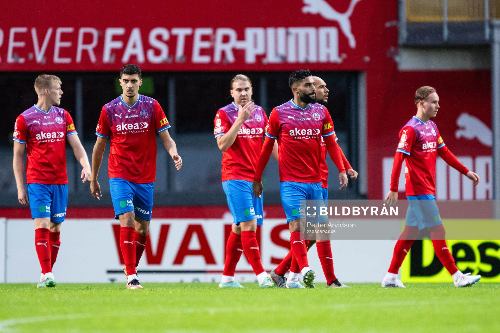 Helsingborgs spelare deppar