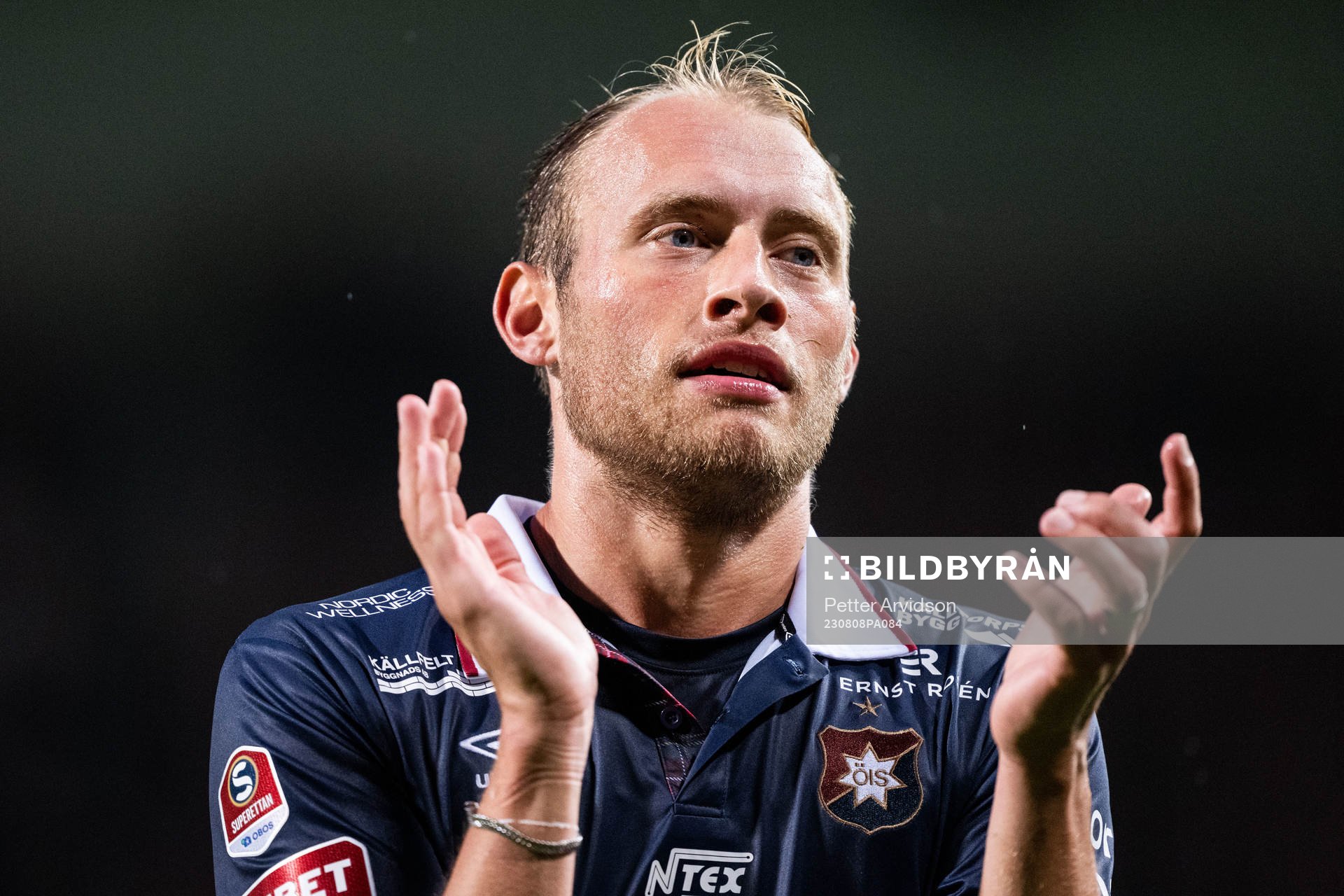 Örgrytes Villiam Dahlström jublar