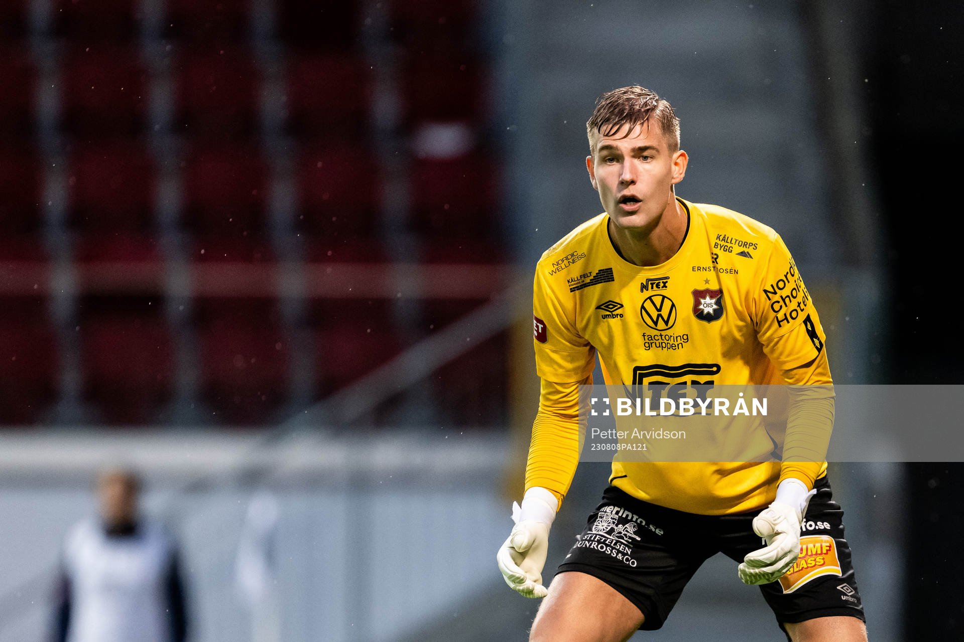 Örgrytes målvakt Mathias Nilsson
