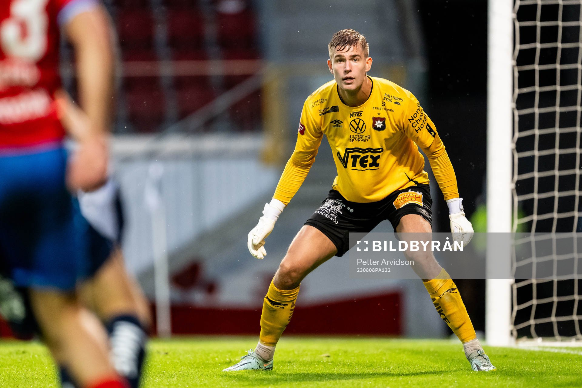 Örgrytes målvakt Mathias Nilsson