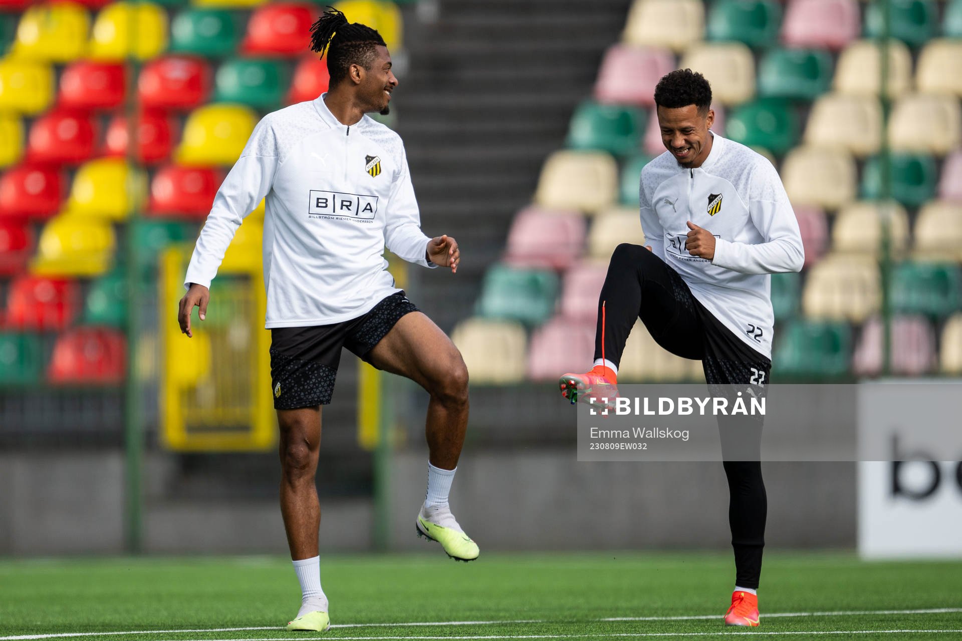 Franklin Degaulle Tebo Uchenna and Tobias Sana