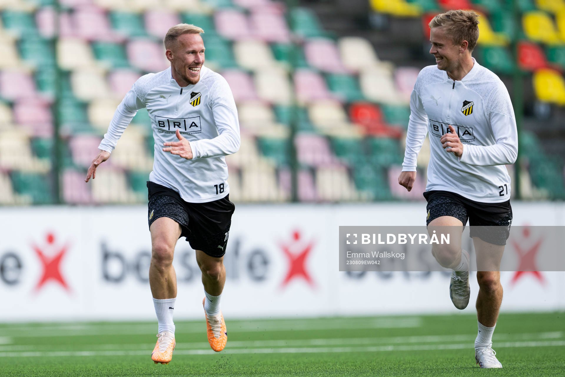 Mikkel Rygaard Jensen and Tomas Olai Totland