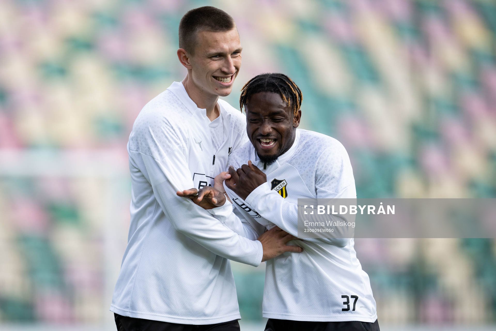 Kristoffer Lund Hansen and Ibrahim Sadiq