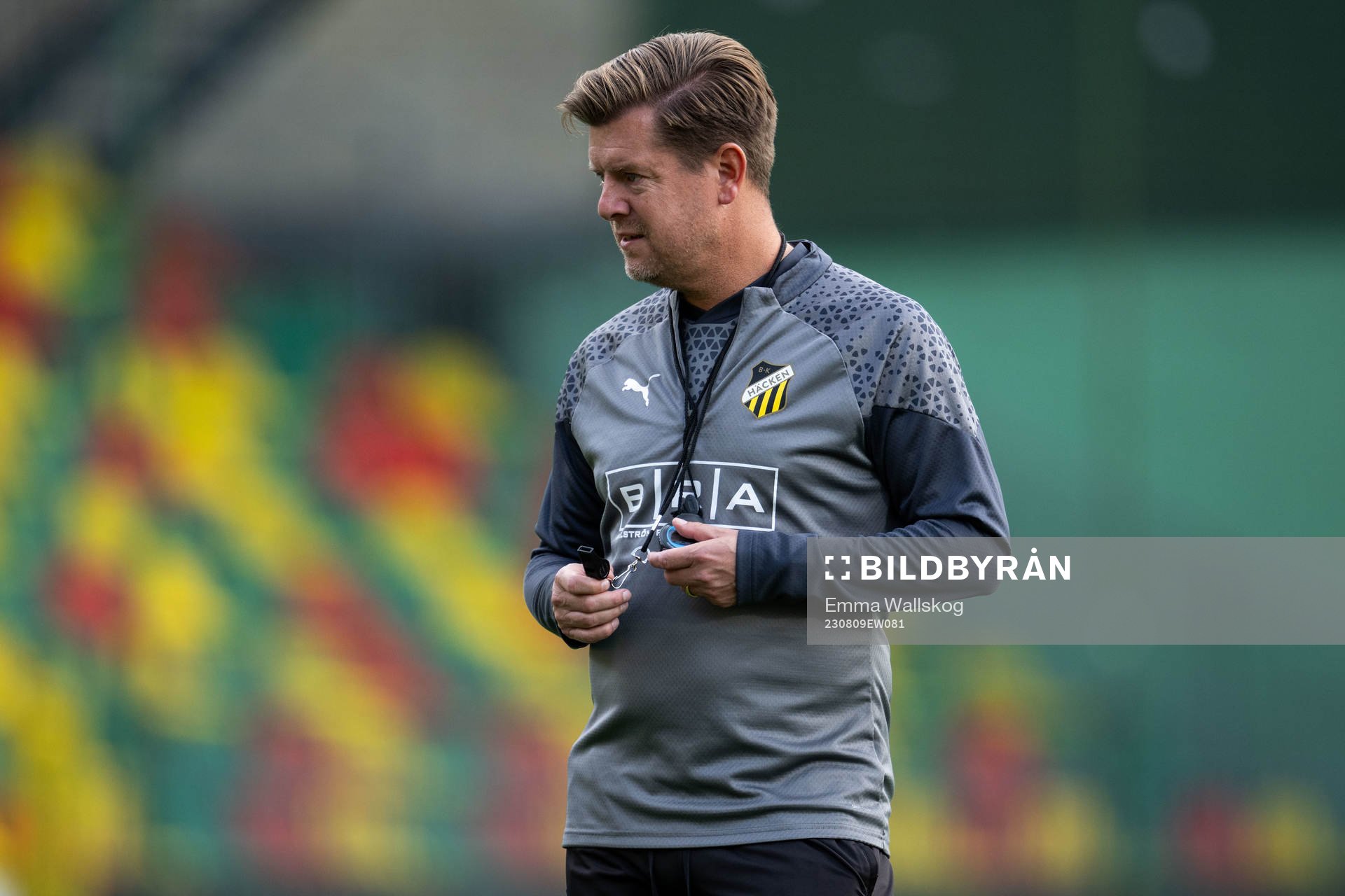 Assistant coach Jesper Ljung