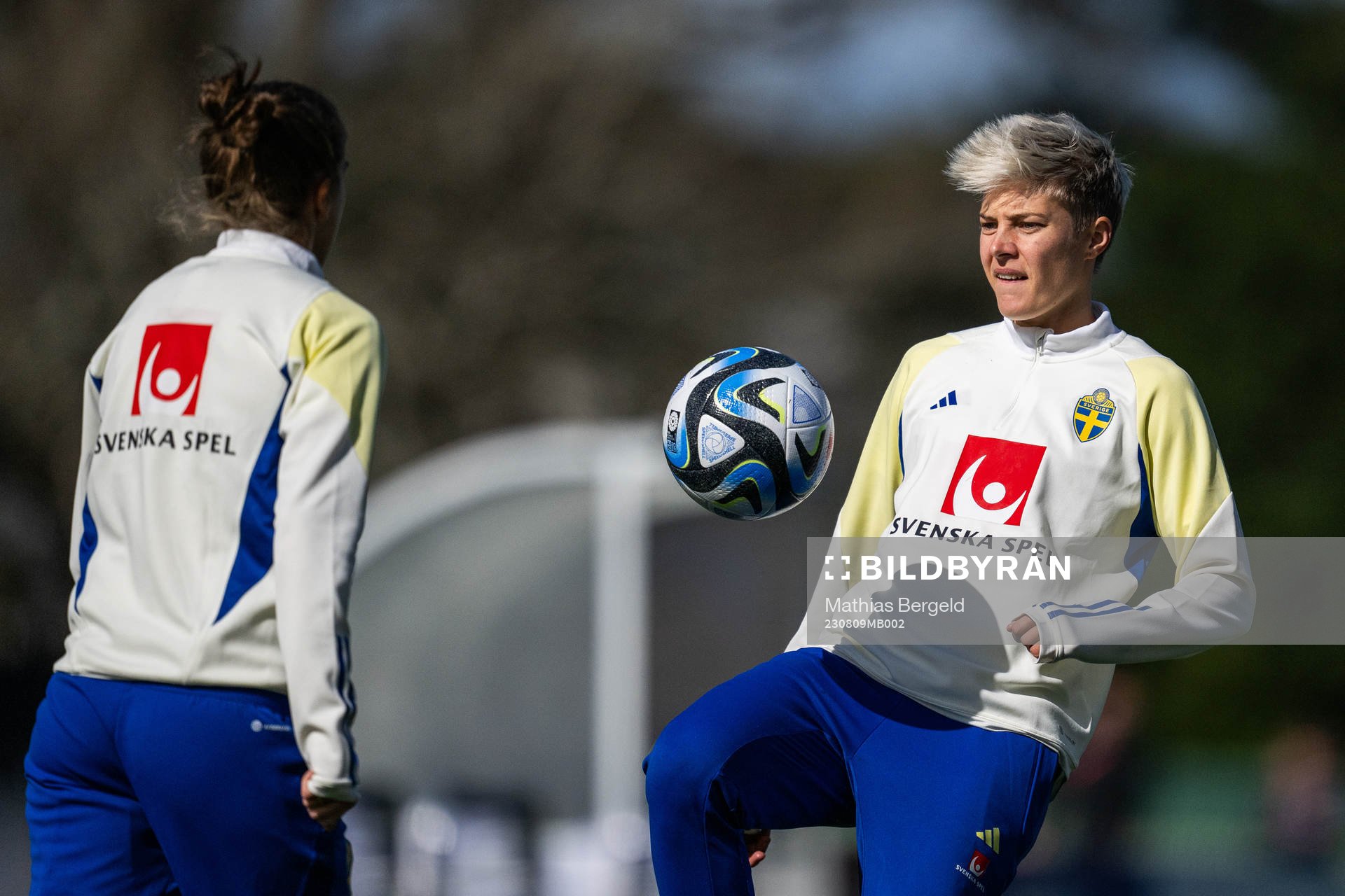 Lina Hurtig of the Swedish women's national football team