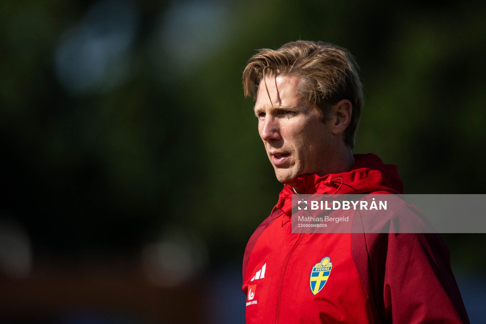 Sports psychologist Rasmus Liljeblad of the Swedish women's