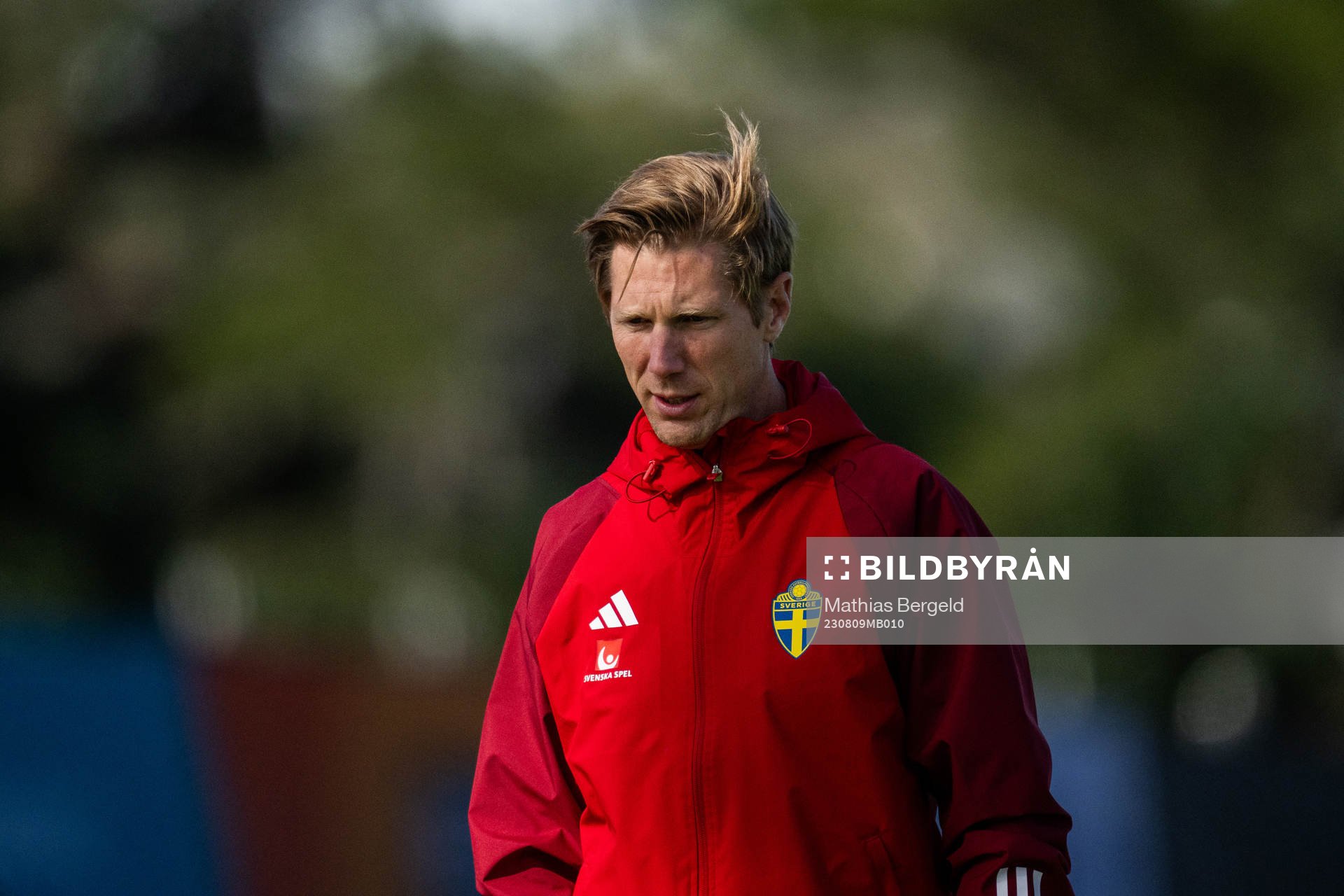 Sports psychologist Rasmus Liljeblad of the Swedish women's
