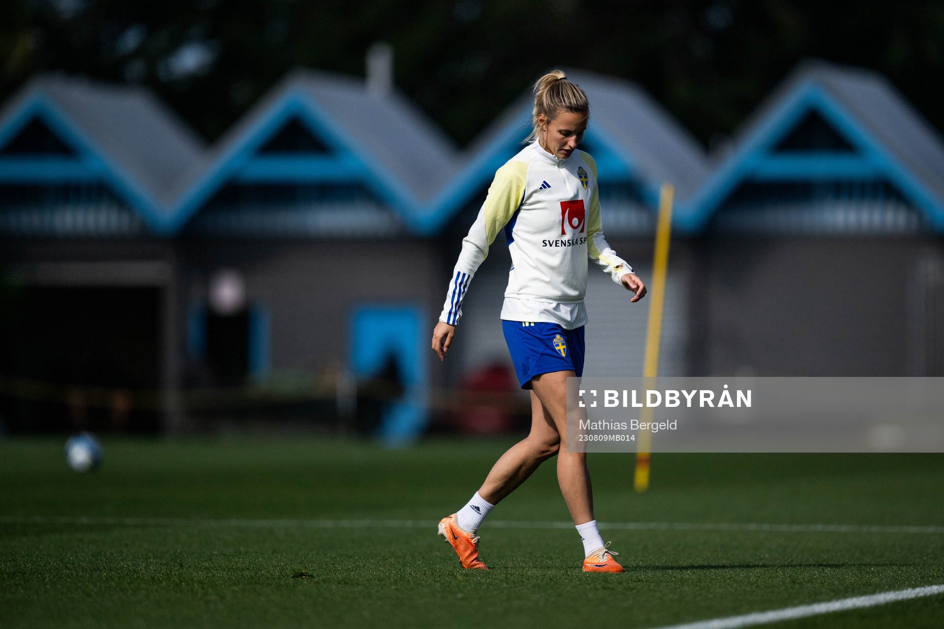 Nathalie Björn of the Swedish women's national football