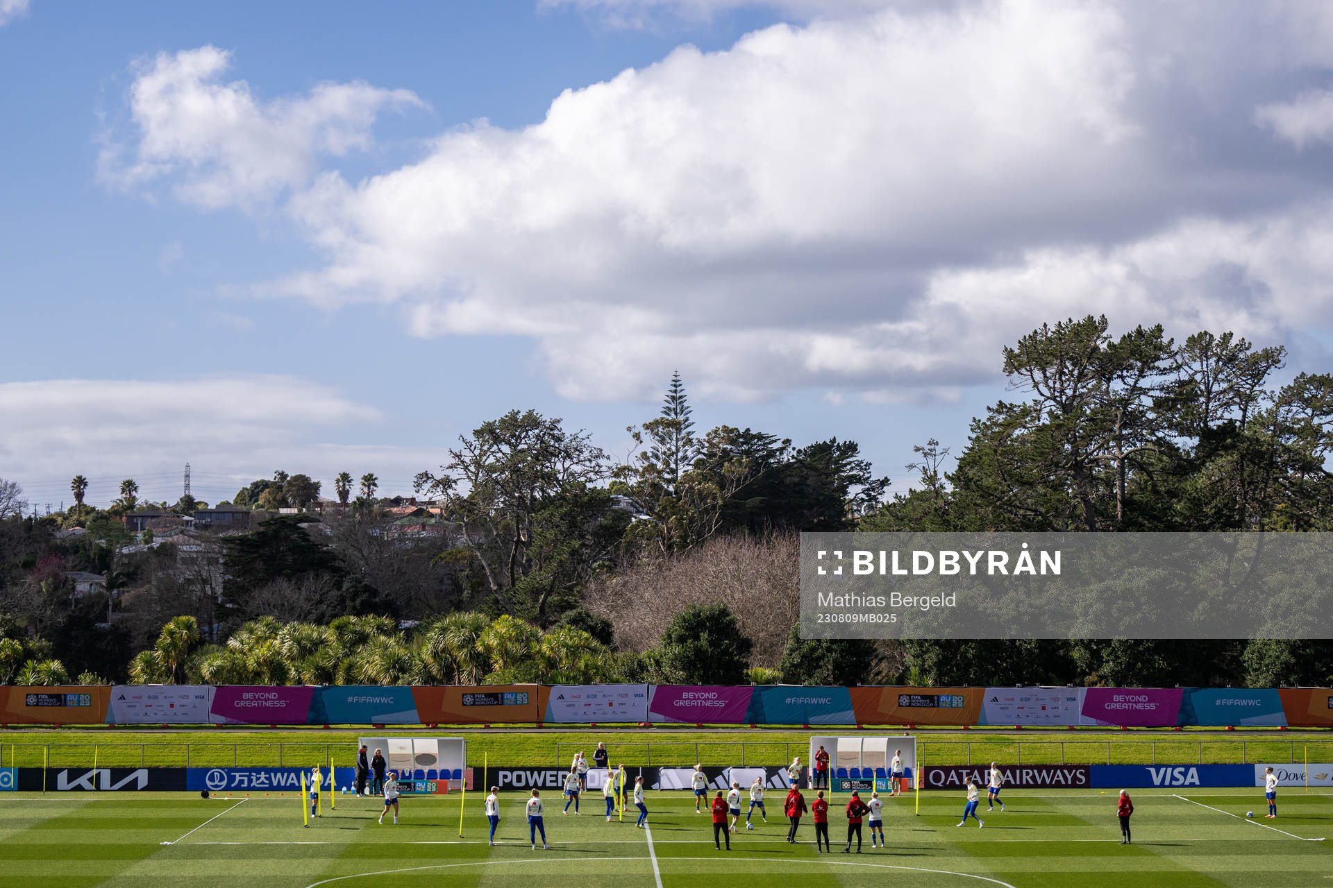 Players of the Swedish women's national football team at a