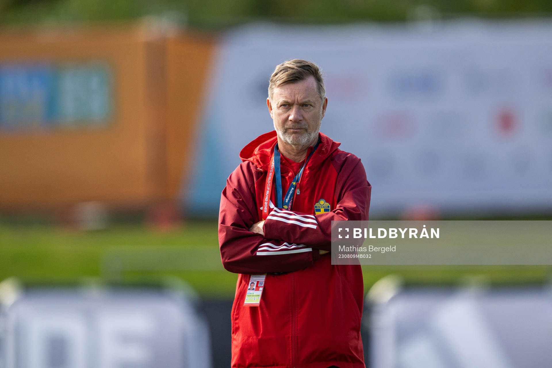 Head coach Peter Gerhardsson of the Swedish women's