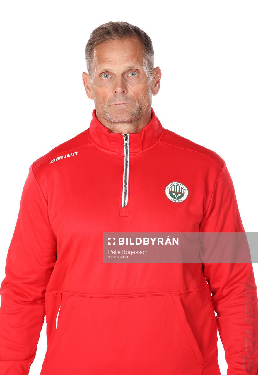 Frölundas Fystränare Pär Edlund