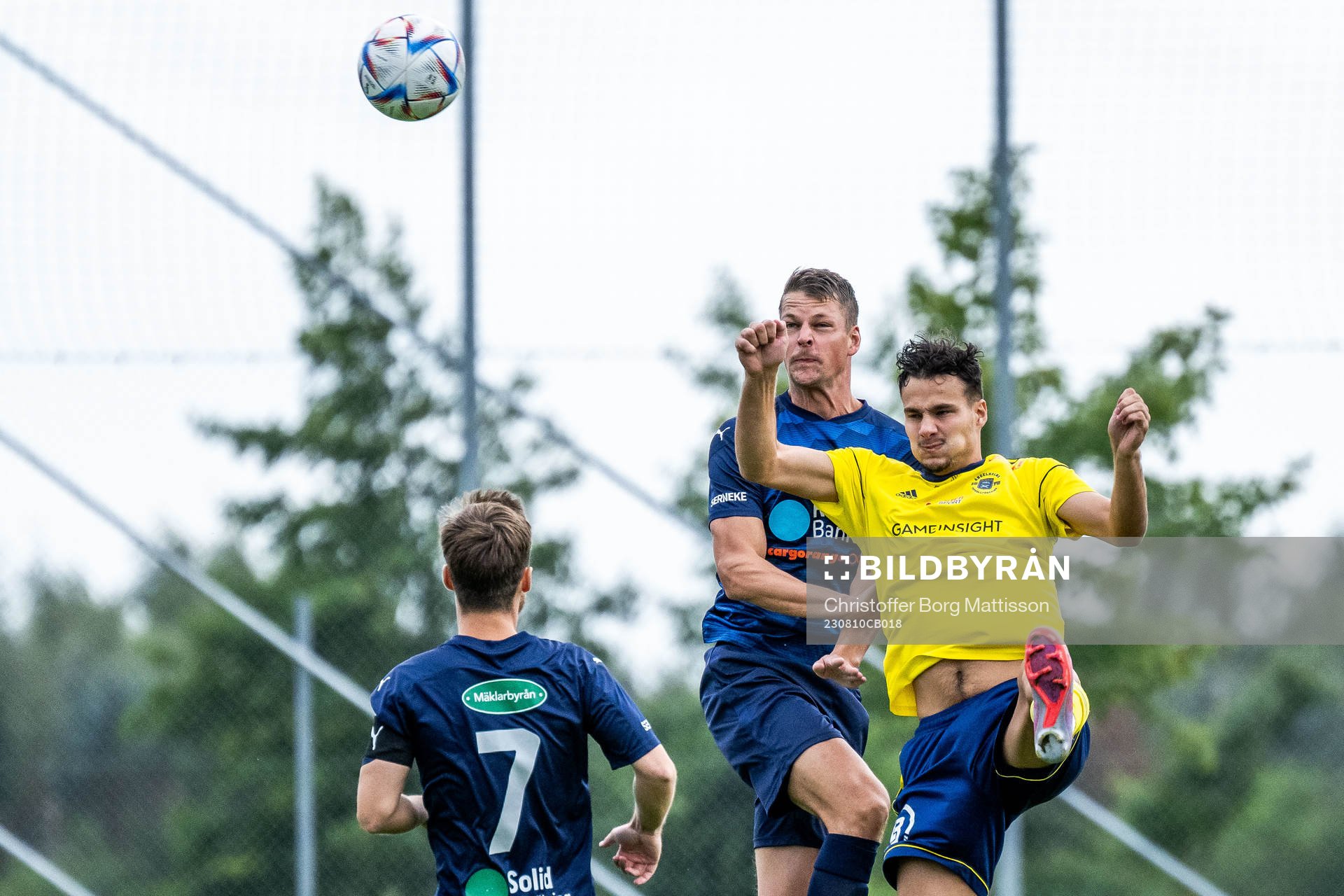 Eskilsminne IFs Fredrik Liverstam och Ängelholms Assad Al