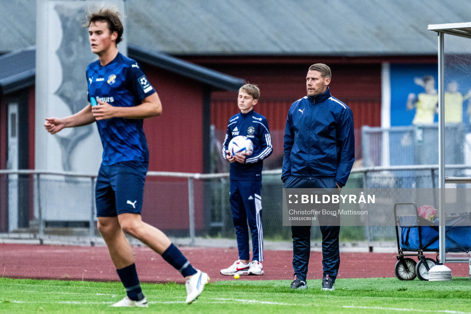 Eskilsminne IFs tränare Patrik Ingelsten