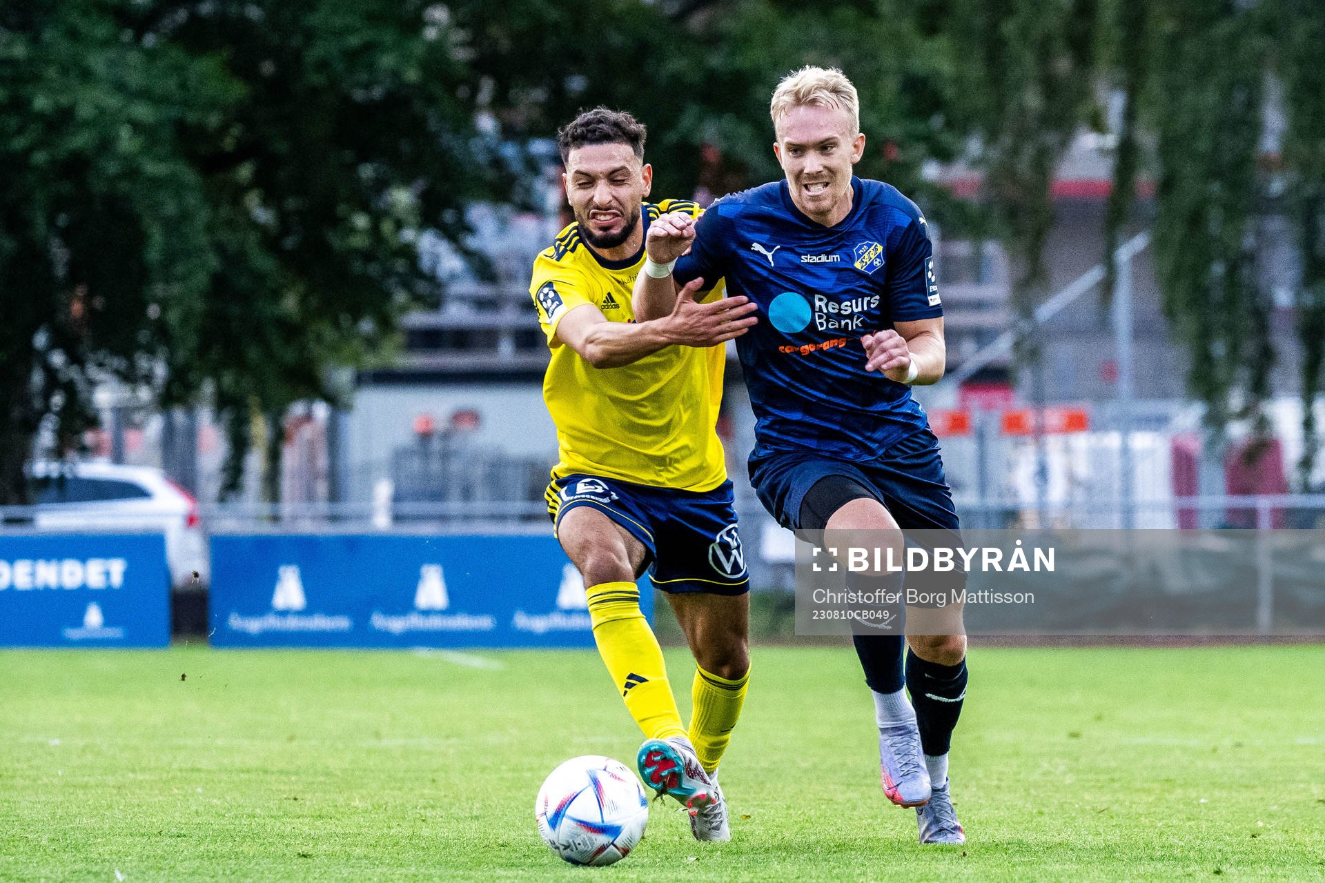 Ängelholms Oussama Djafer-Bey och Eskilsminne IFs Robin