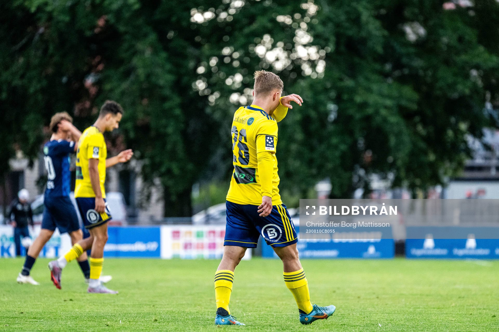 Ängelholms Vincent Sundberg deppar